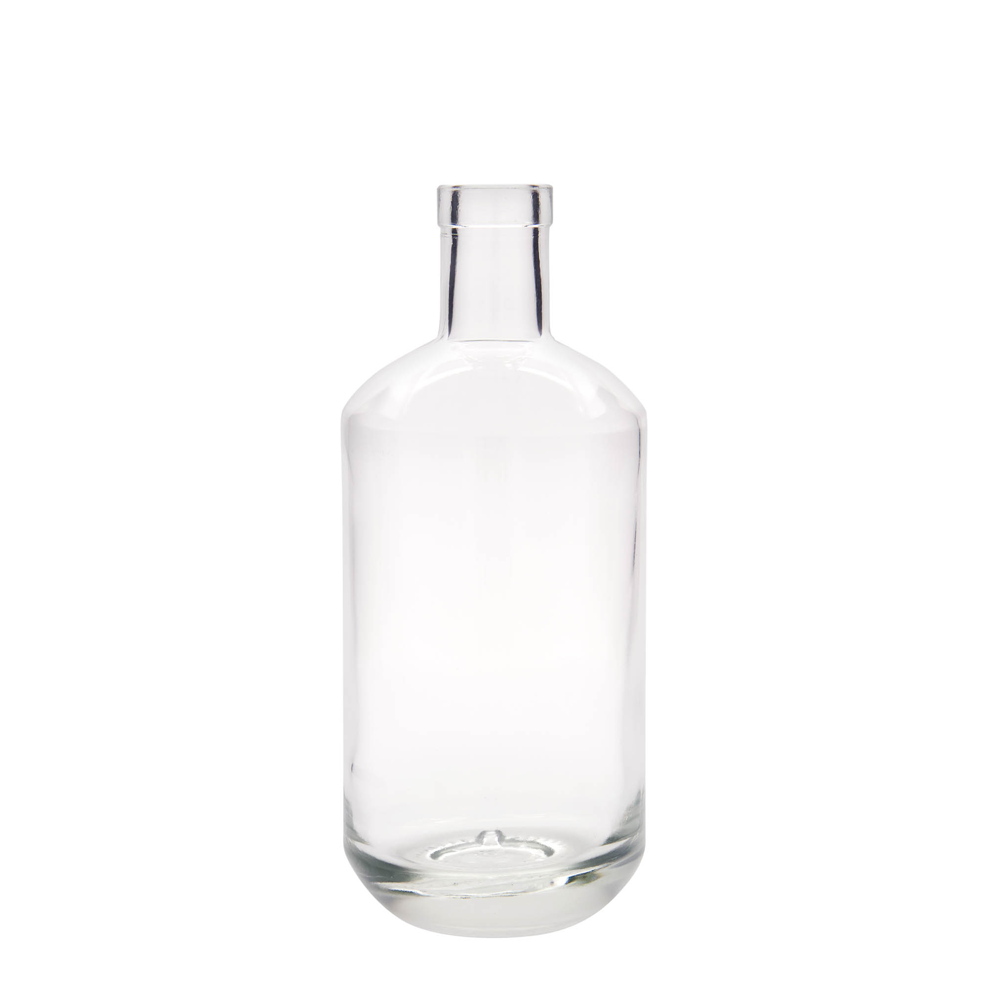 Glazen fles 'Vienna', 700 ml, monding: kurk Glazen fles 'Vienna', 700 ml, monding: kurk