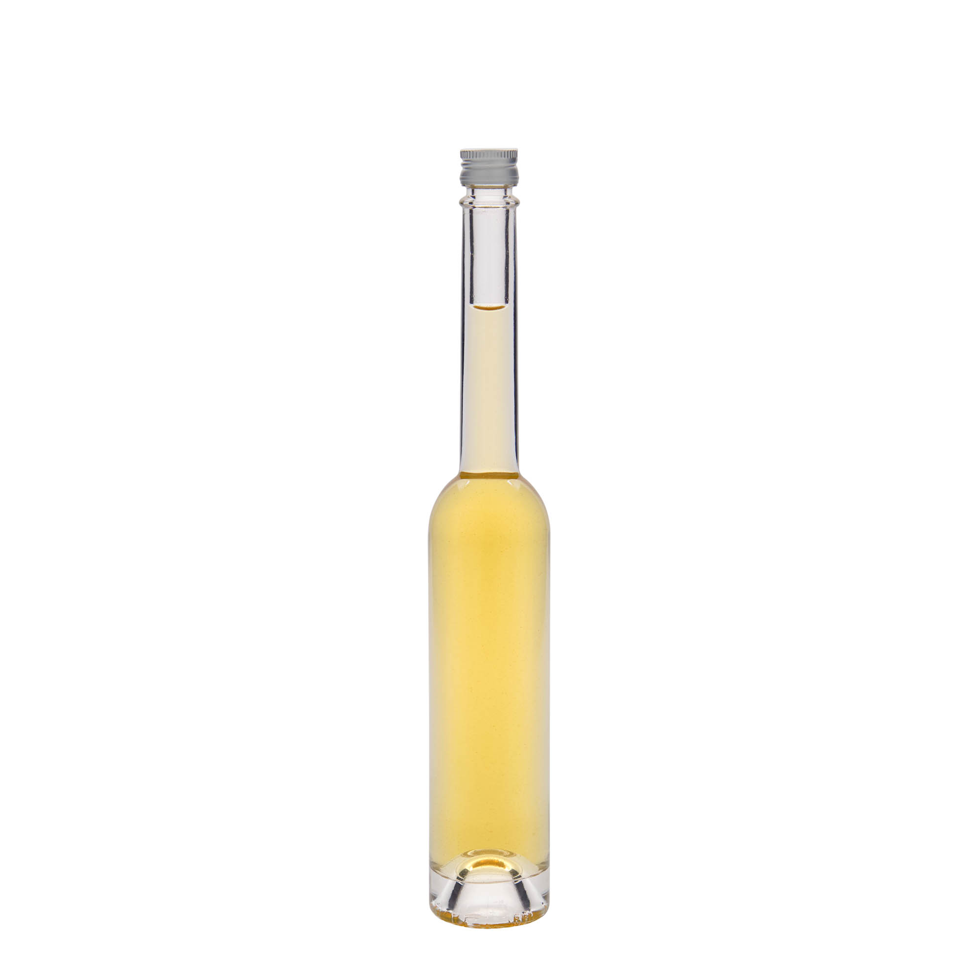 Bouteille en verre 100 ml 'Platina', bouchage: PP 18