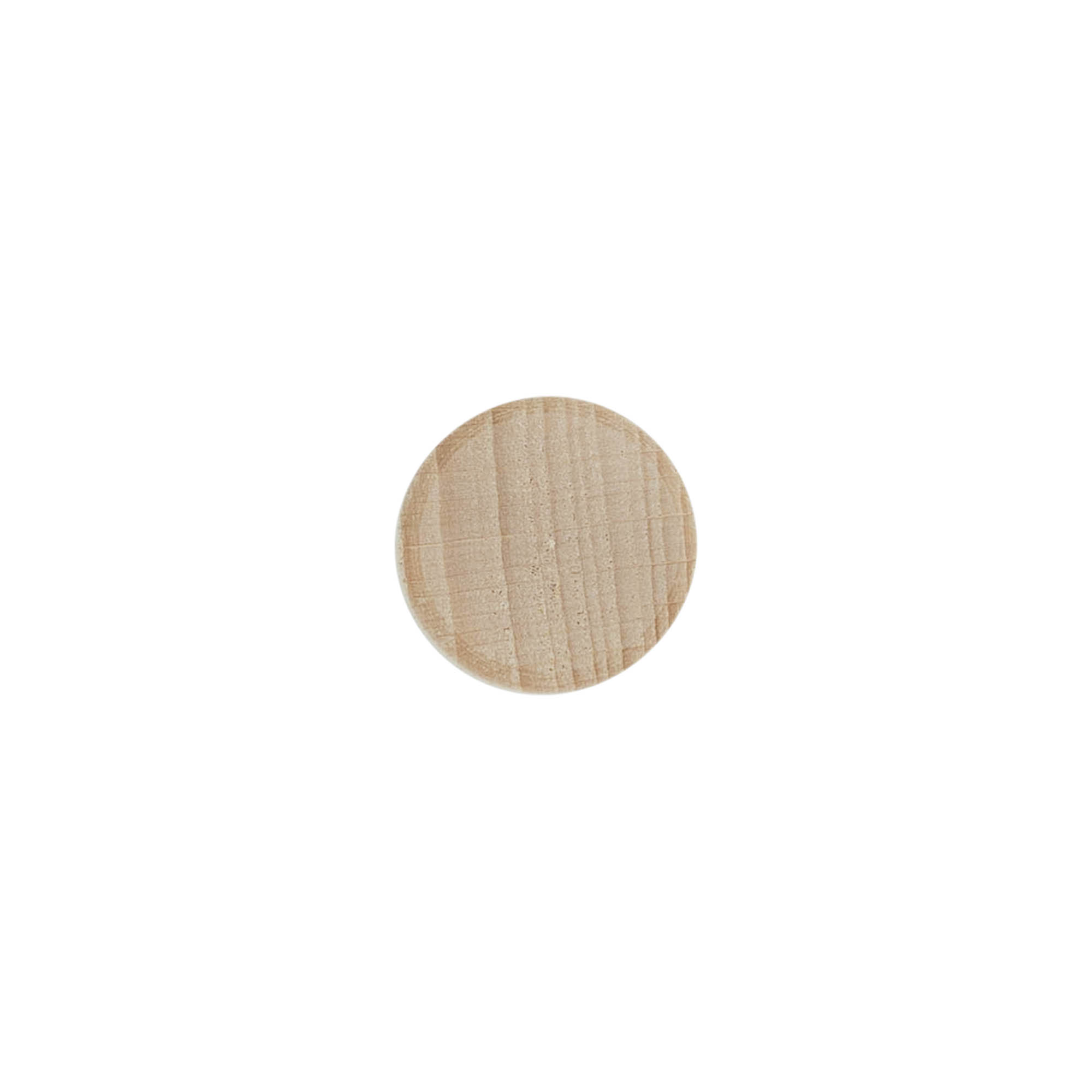 Dopkurk, 16 mm, kunststof-hout/kunststof, meerkleurig, voor monding: kurk