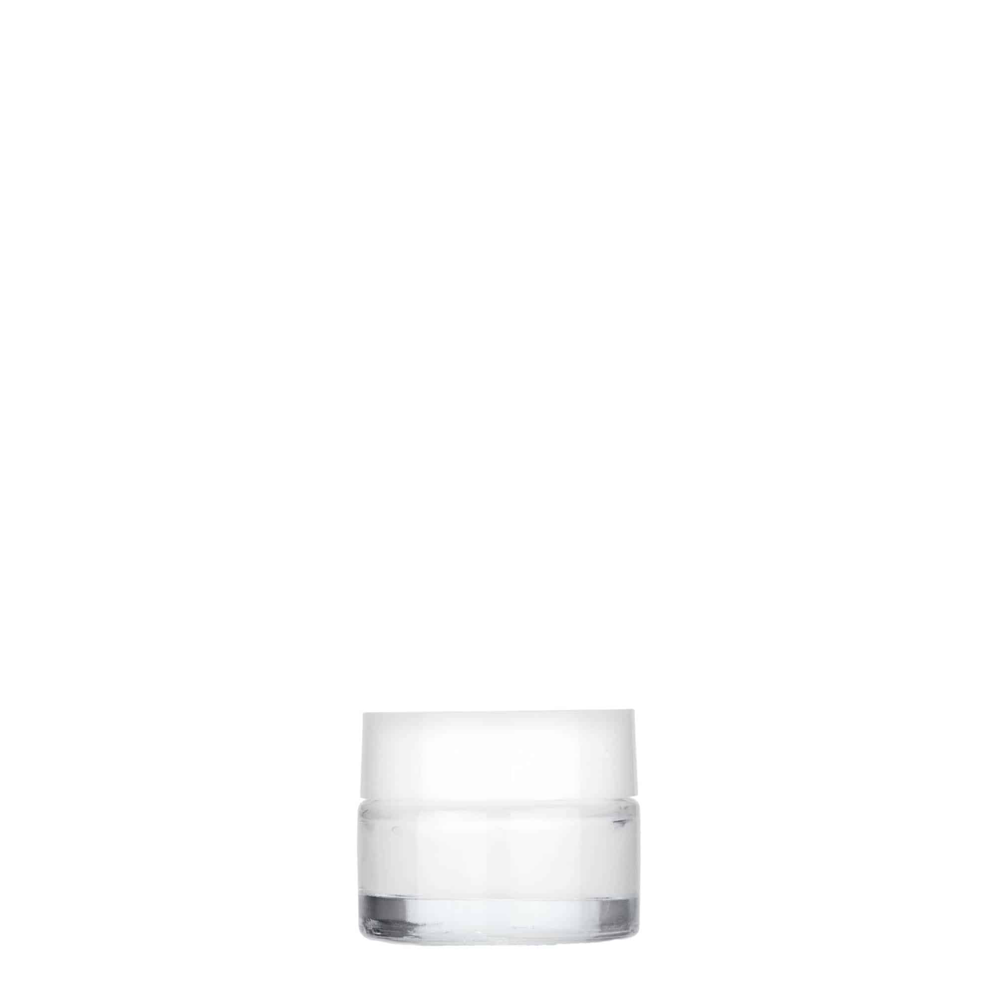 Pot 5 ml 'Beauty', verre, bouchage: Bougage à vis