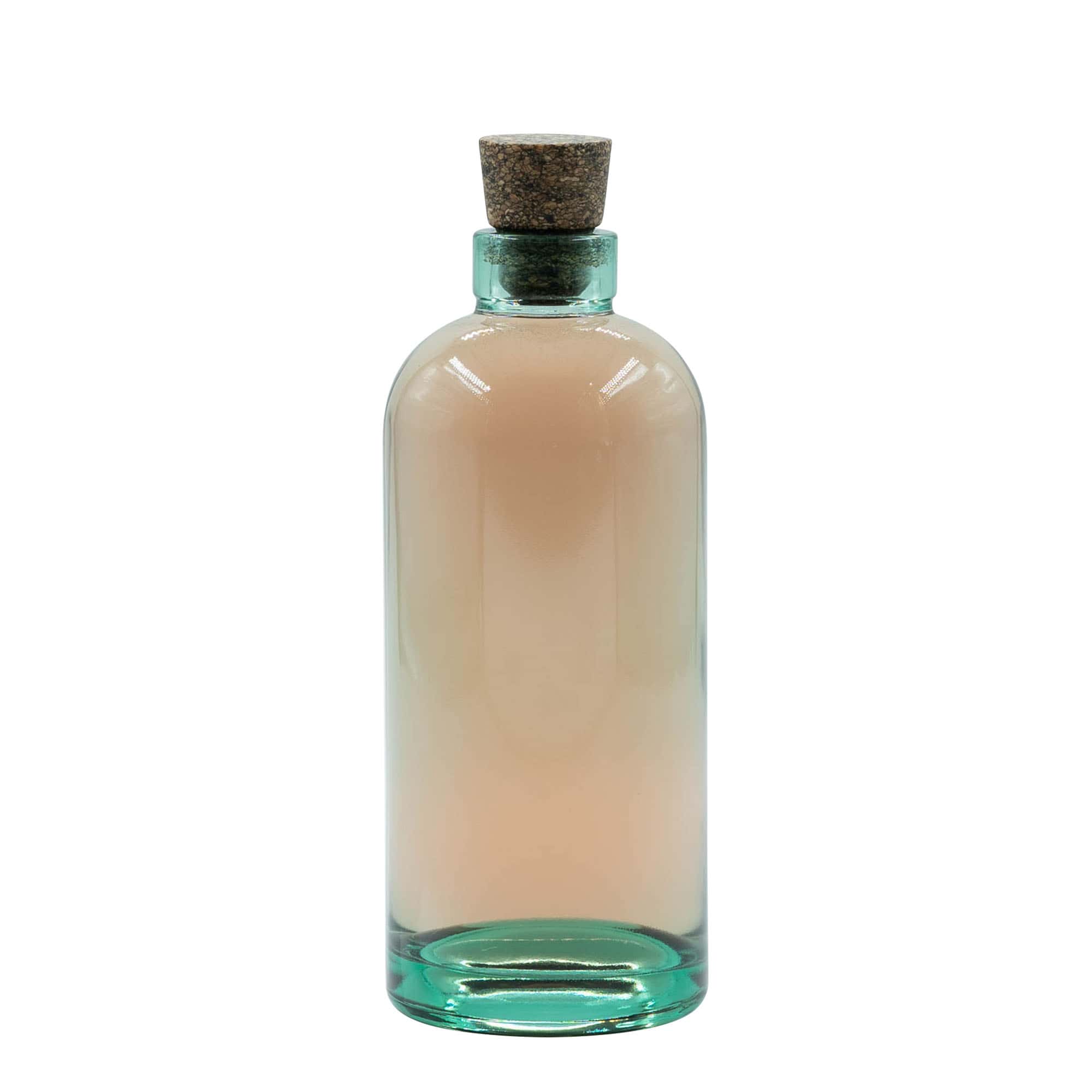 Glazen fles 'Farm', 500 ml, monding: kurk