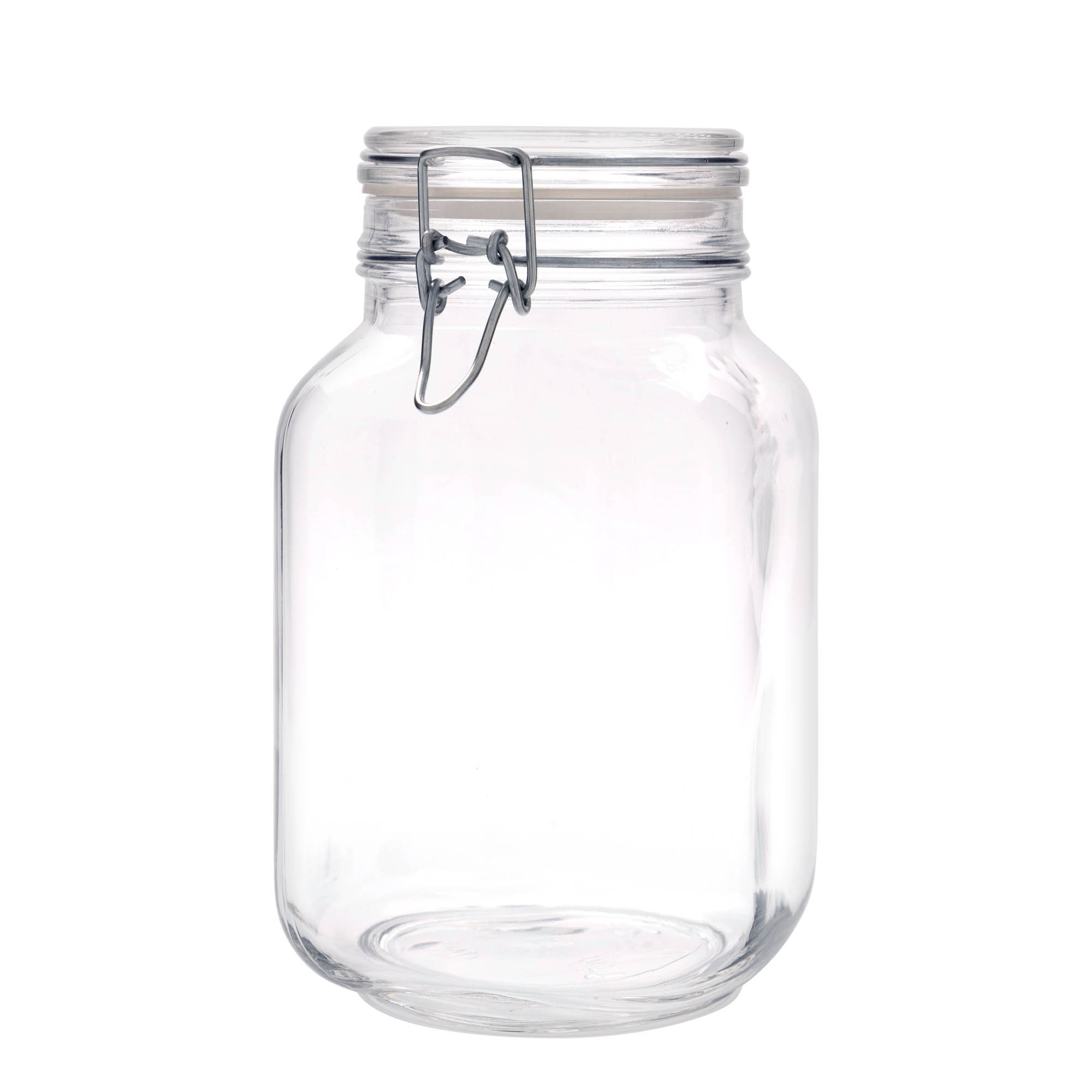 Pot met beugelsluiting 'Fido', 2000 ml, vierkant, monding: beugelsluiting Pot met beugelsluiting 'Fido', 2000 ml, vierkant, monding: beugelsluiting