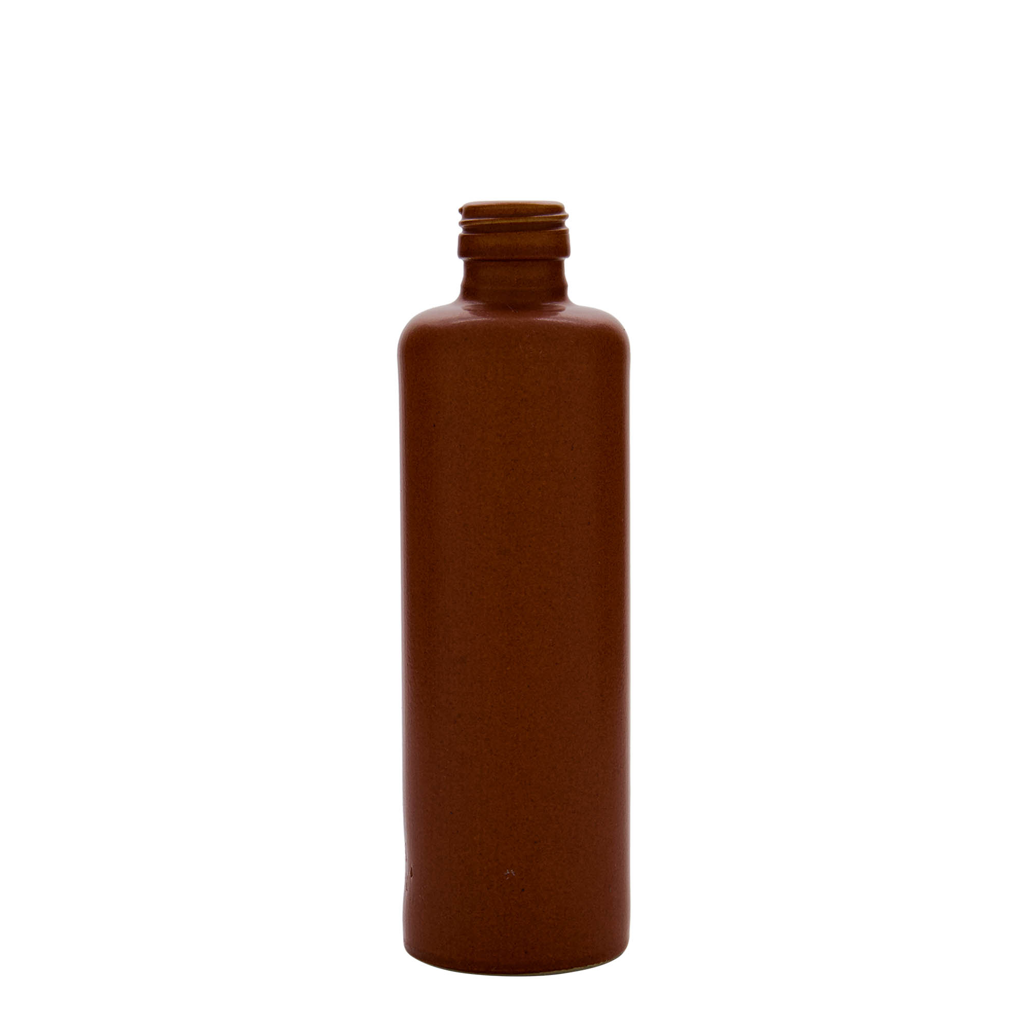 Chope en terre cuite 350 ml, grès, rouge-brun, bouchage: PP 31,5