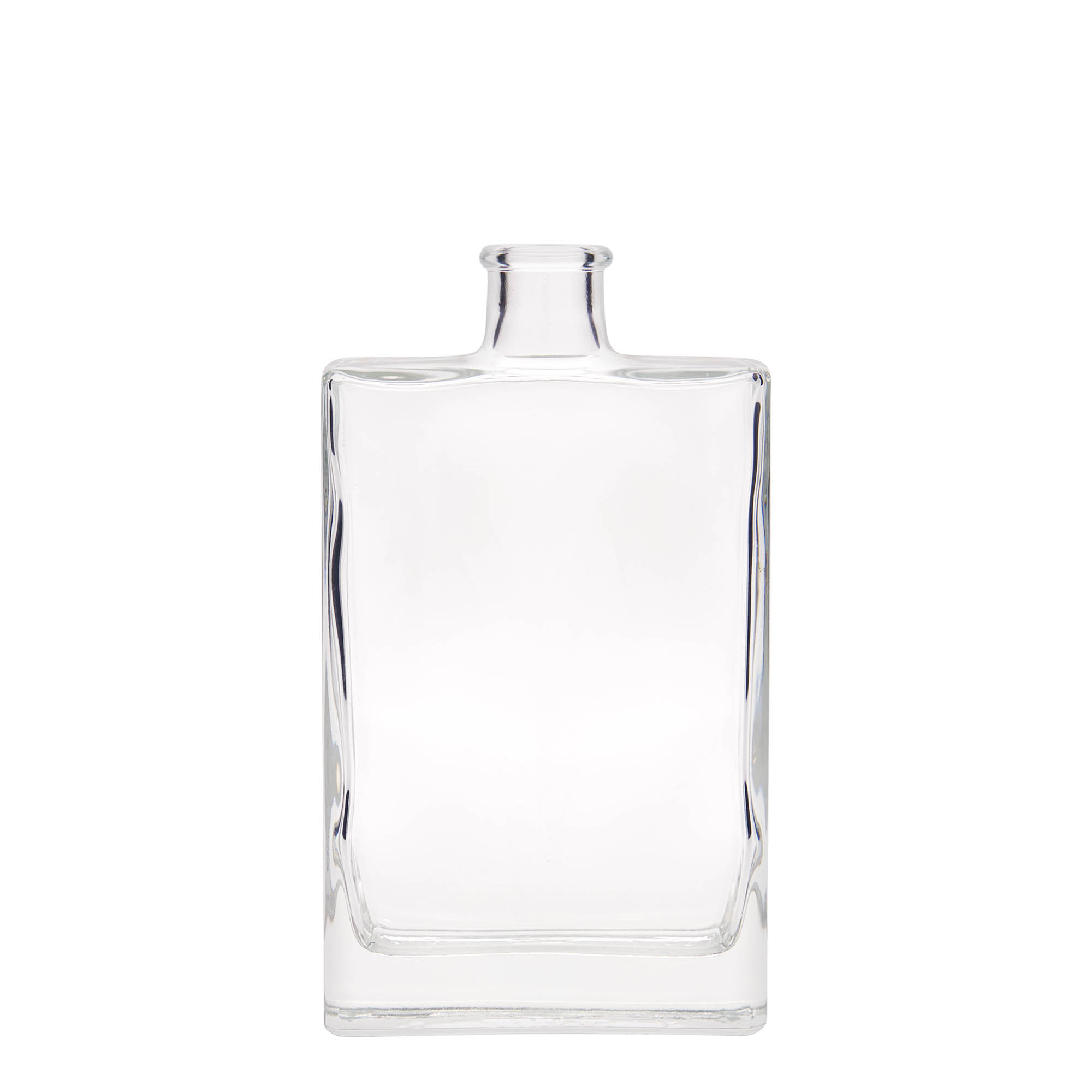 Bouteille en verre 350 ml 'Julia', rectangulaire, bouchage: bouchon