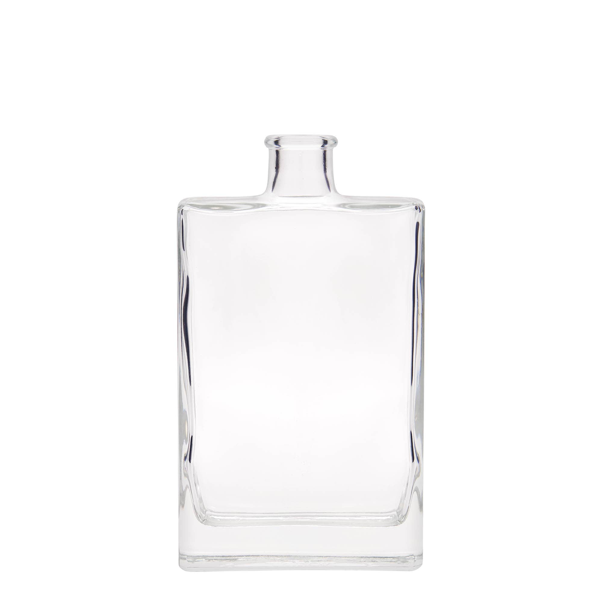 Bouteille en verre 350 ml 'Julia', rectangulaire, bouchage: bouchon