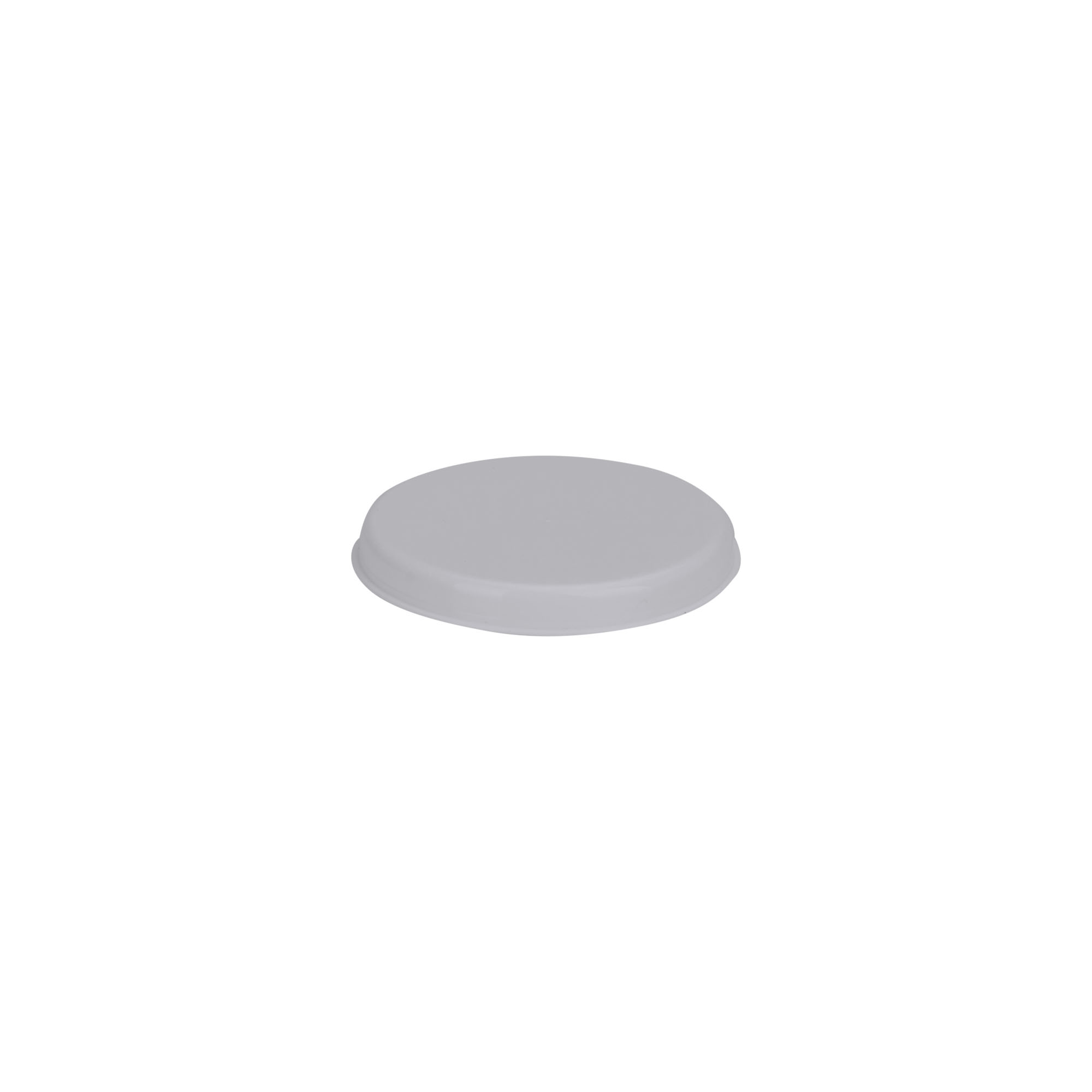 Couvertures pour 100 ml 'Magic', plastique PP, blanc
