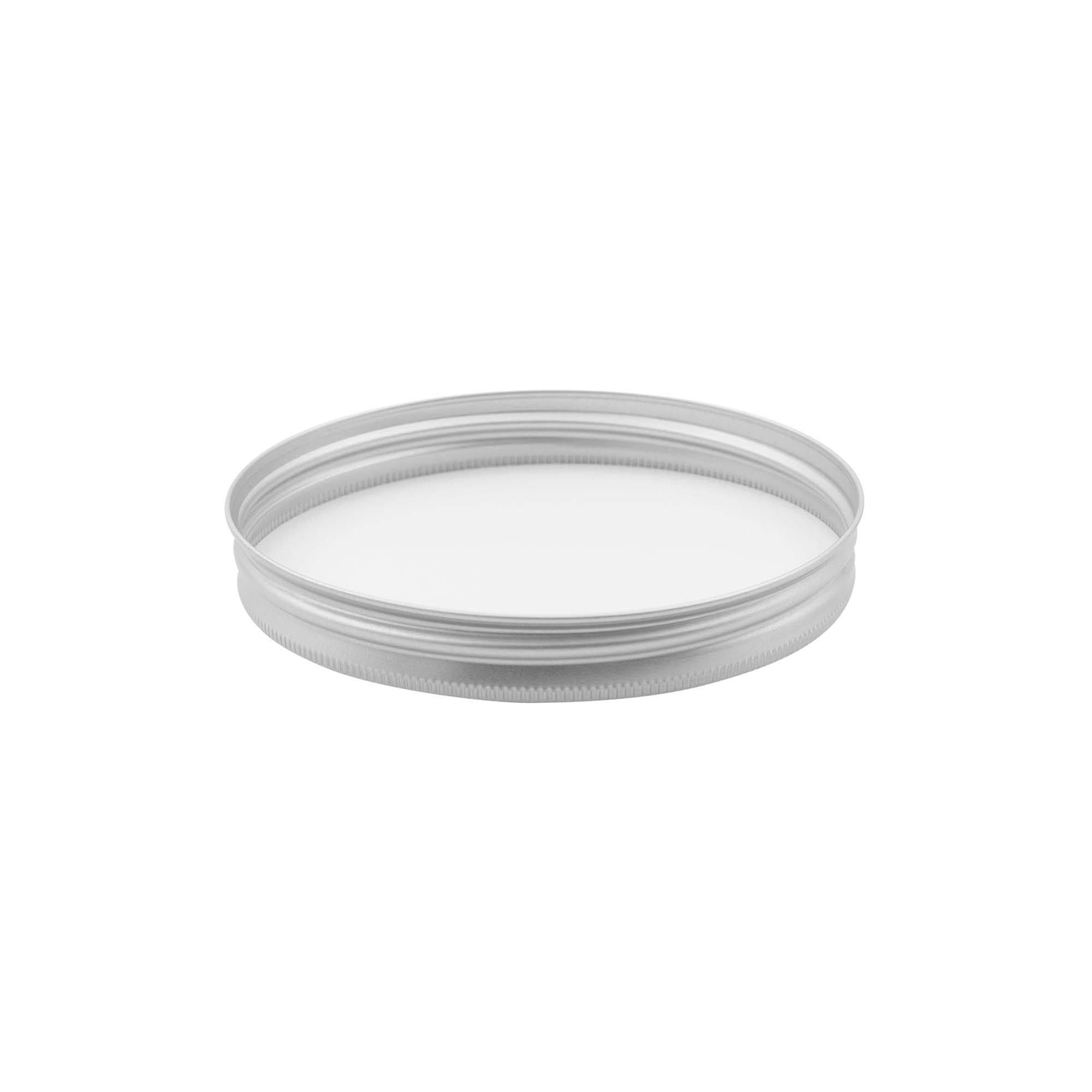 Schroefsluiting, aluminium, zilver, voor monding: 100/400 Schroefsluiting, aluminium, zilver, voor monding: 100/400
