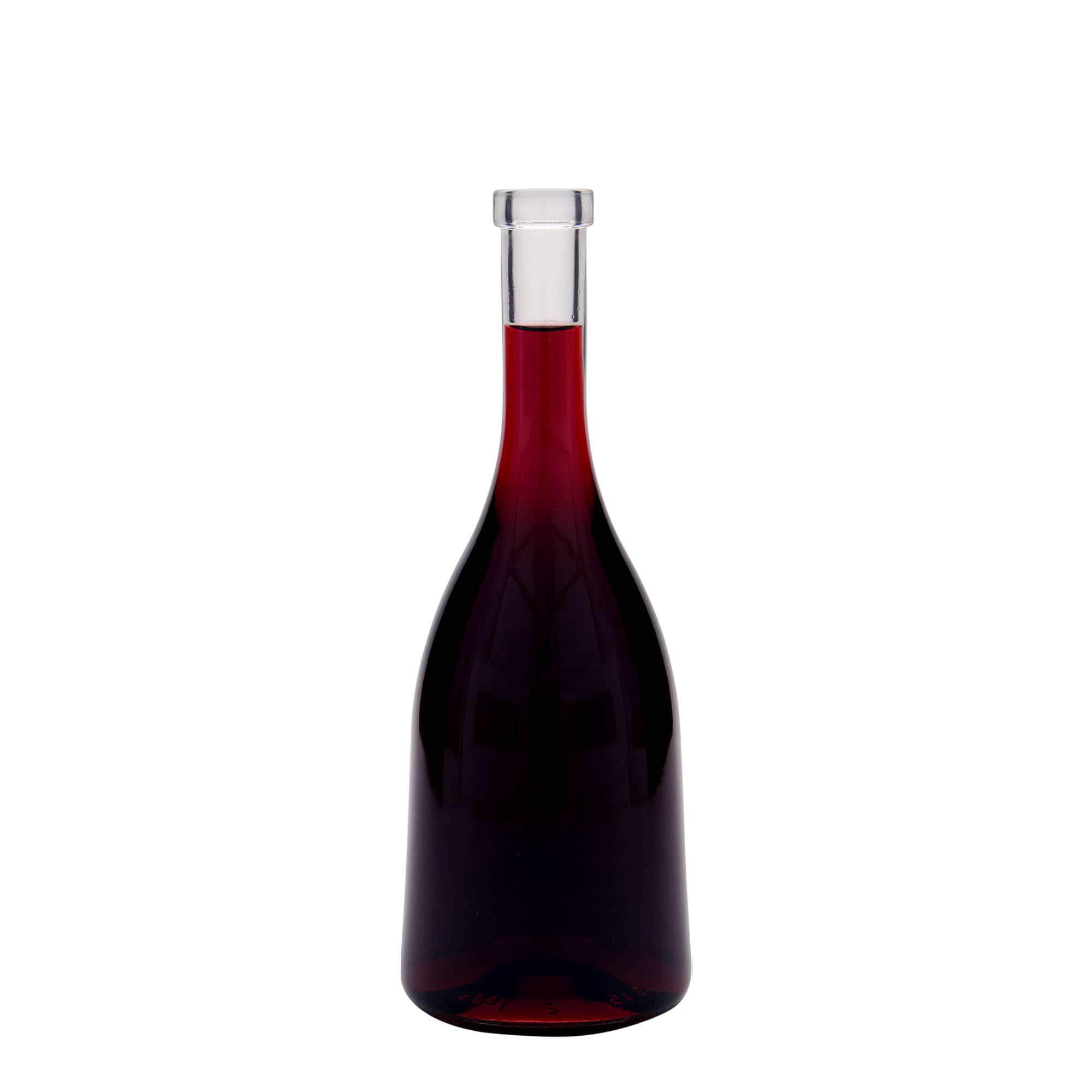 Glazen fles 'Rustica speciale', 500 ml, monding: kurk