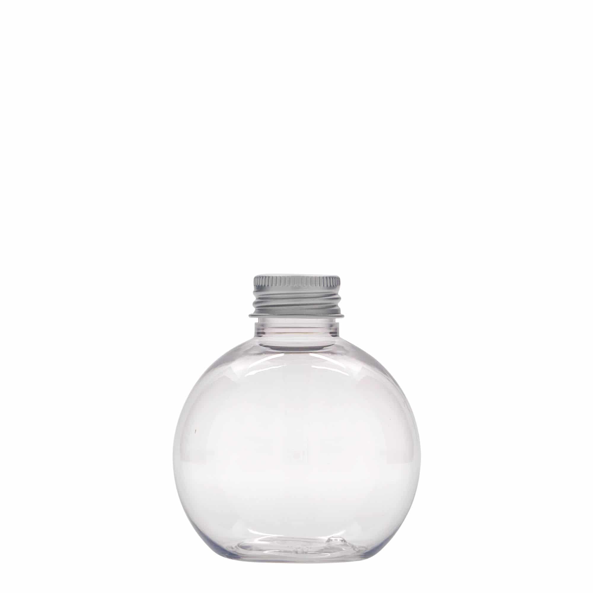 Petfles 'Perry', 150 ml, rond, kunststof, monding: 24/410