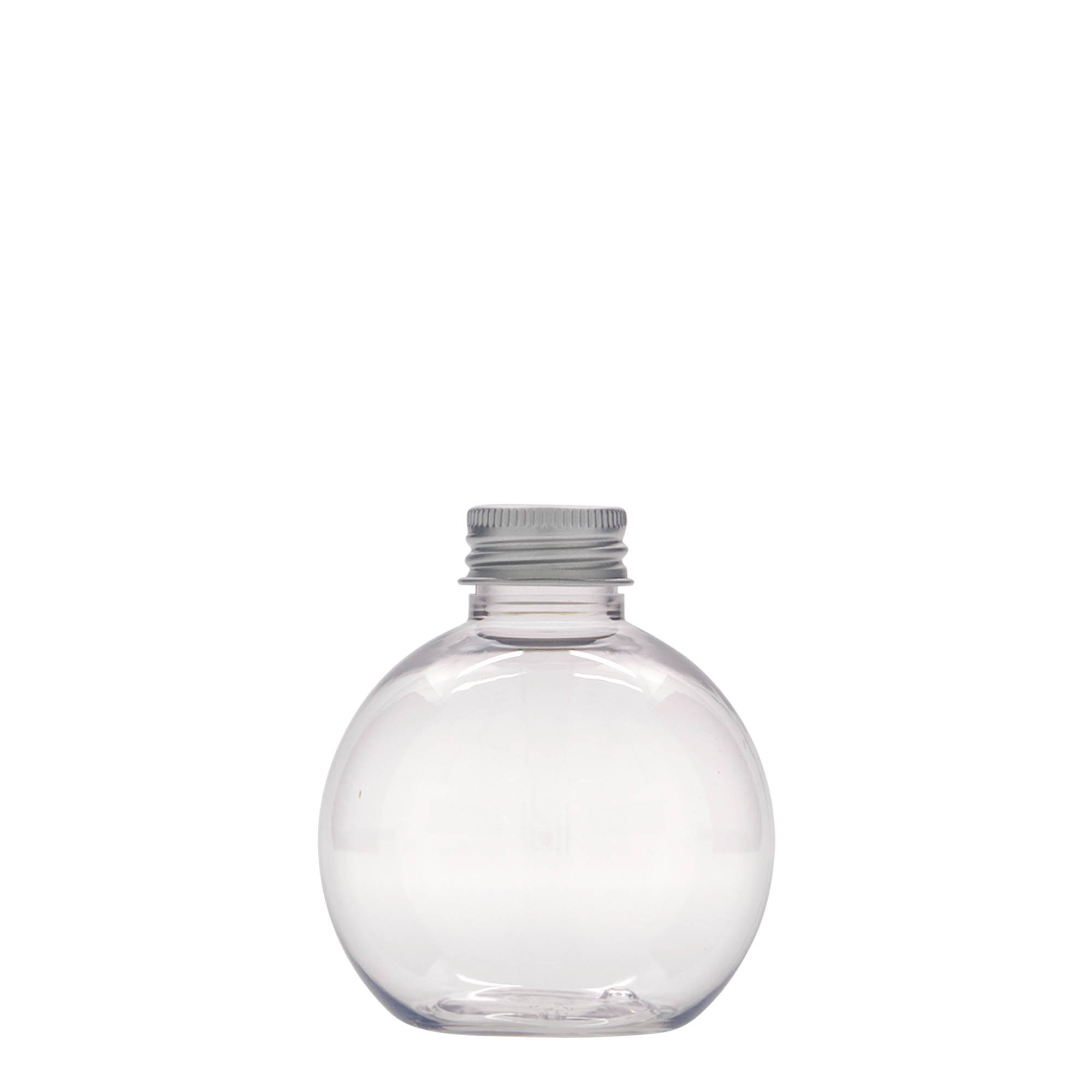 Petfles 'Perry', 150 ml, rond, kunststof, monding: 24/410