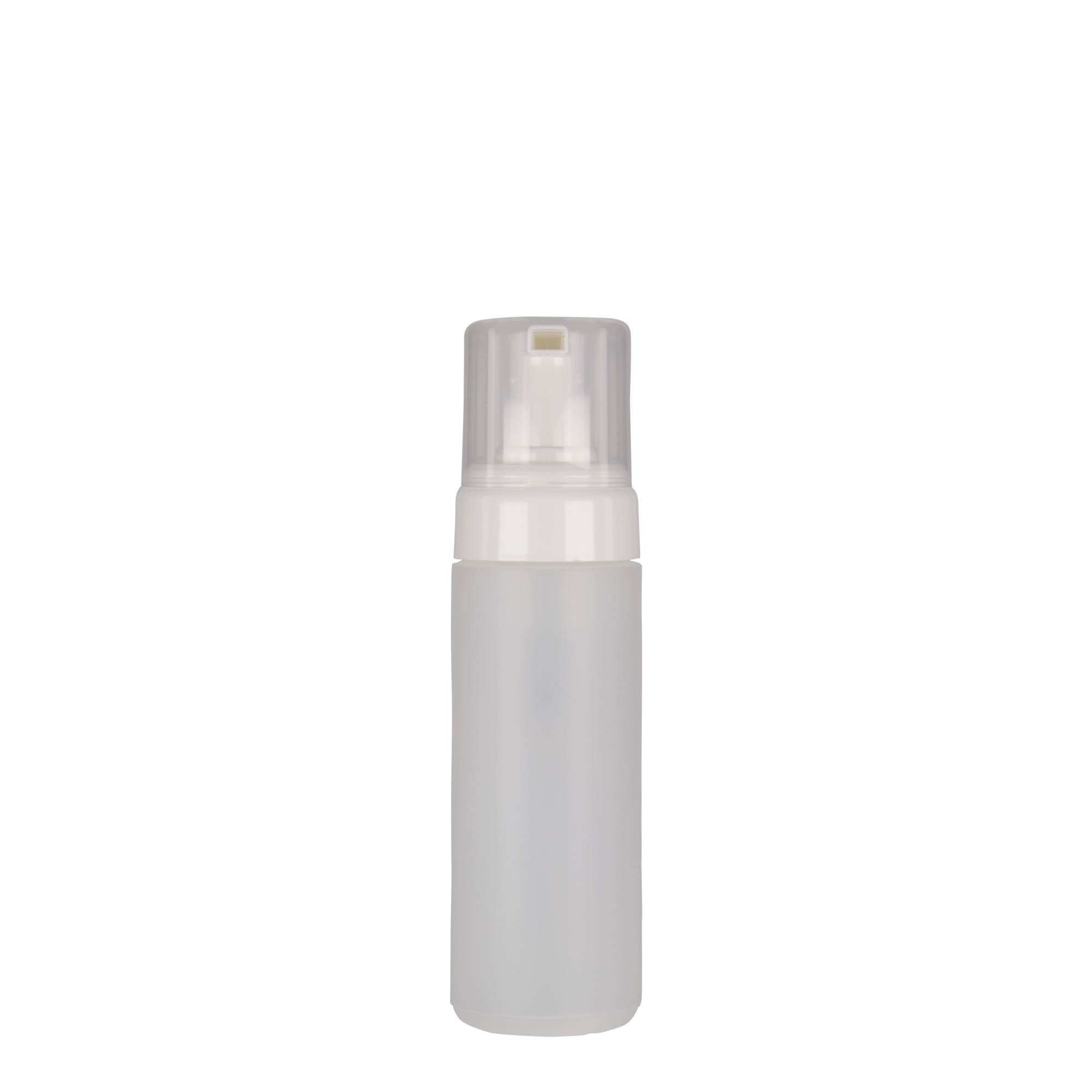 Flacon doseur 150 ml « Foamer », plastique PE, nature, bouchage: Bougage à vis