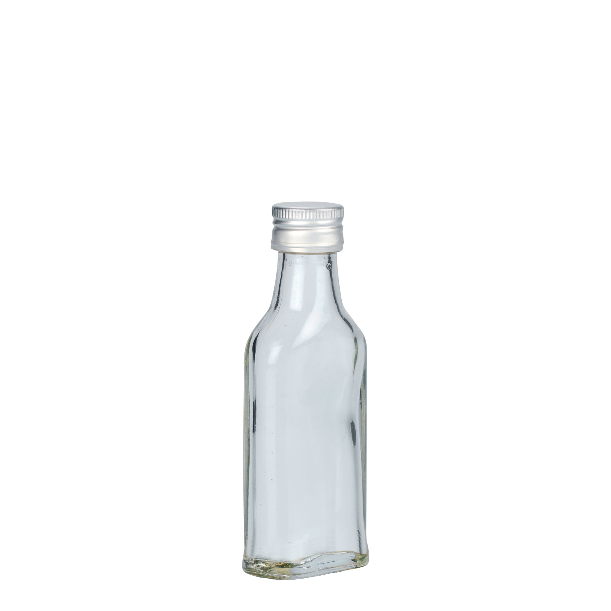 Zakflacon, 40 ml, rechthoekig, monding: PP 22 Zakflacon, 40 ml, rechthoekig, monding: PP 22
