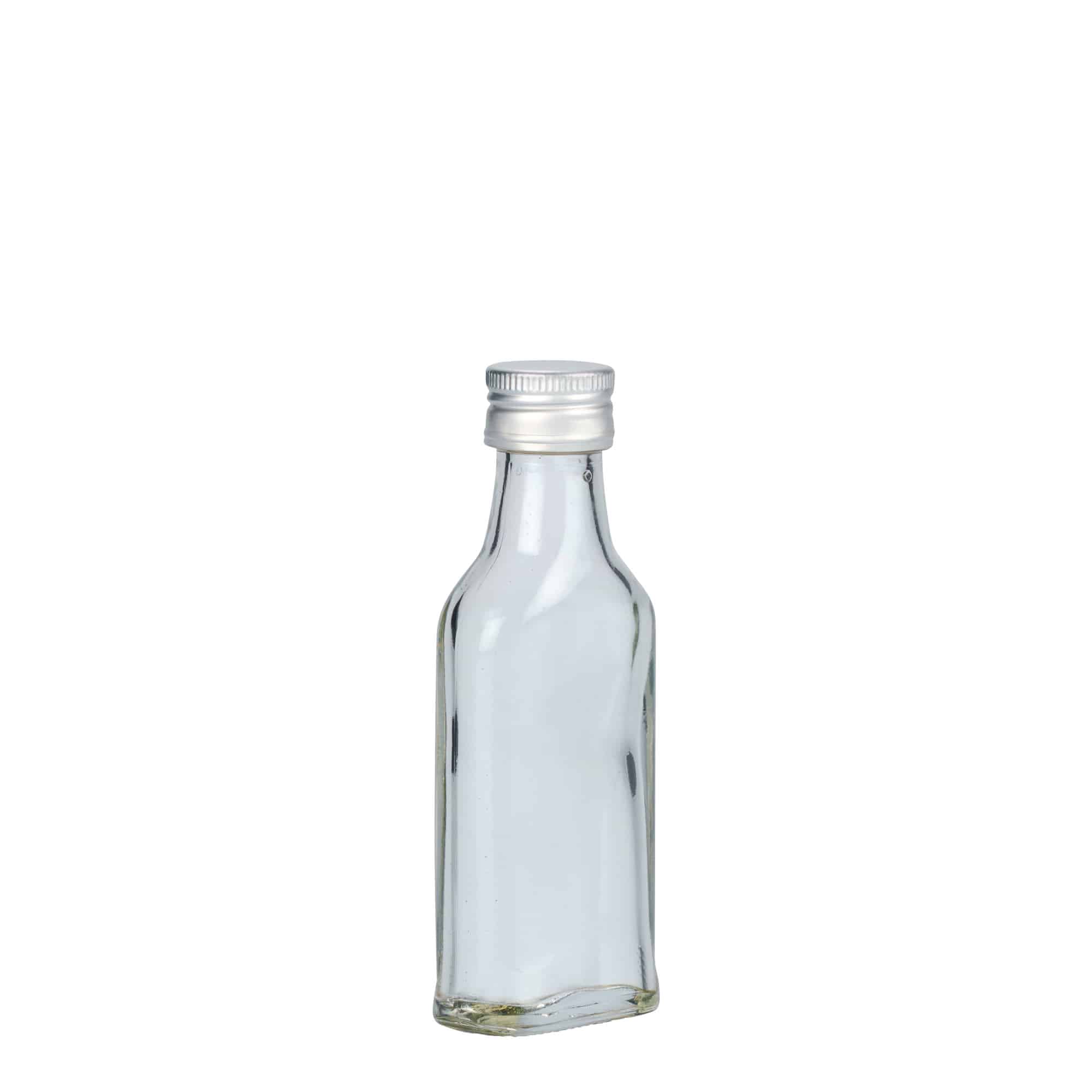 Flasque 40 ml, rectangulaire, bouchage: PP 22 Flasque 40 ml, rectangulaire, bouchage: PP 22