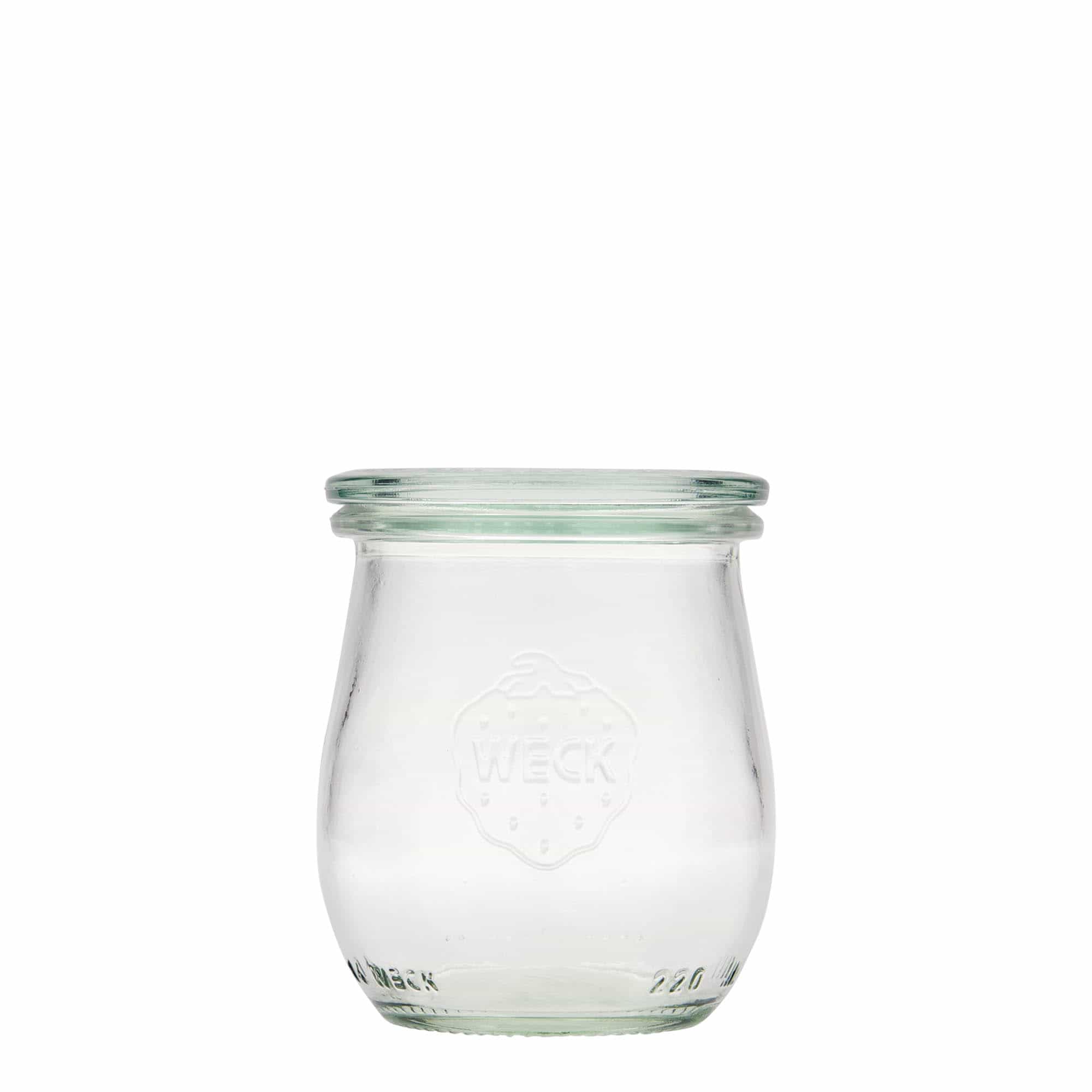 Bocal WECK tulipe 220 ml, bouchage: bords arrondis Bocal WECK tulipe 220 ml, bouchage: bords arrondis