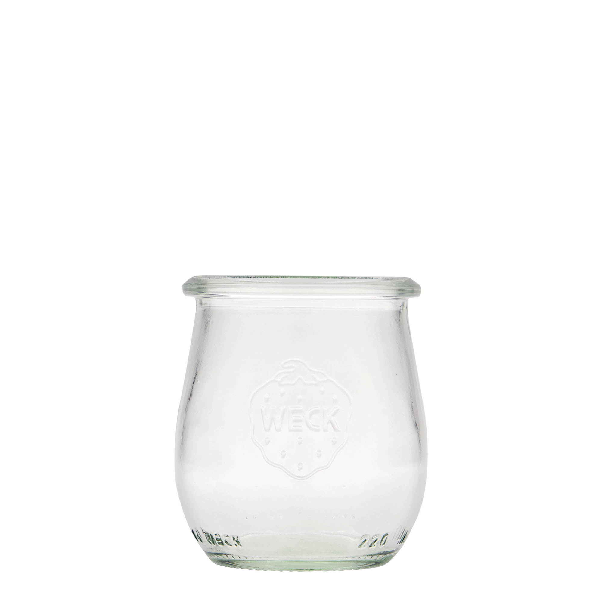 WECK-tulppot, 220 ml, monding: ronde rand