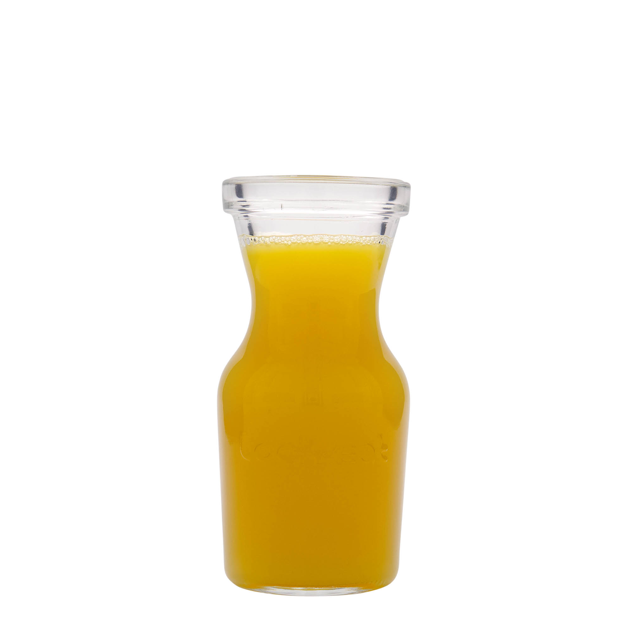 Carafe en verre 250 ml 'Lock-Eat', bouchage: bouchon mécanique Carafe en verre 250 ml 'Lock-Eat', bouchage: bouchon mécanique