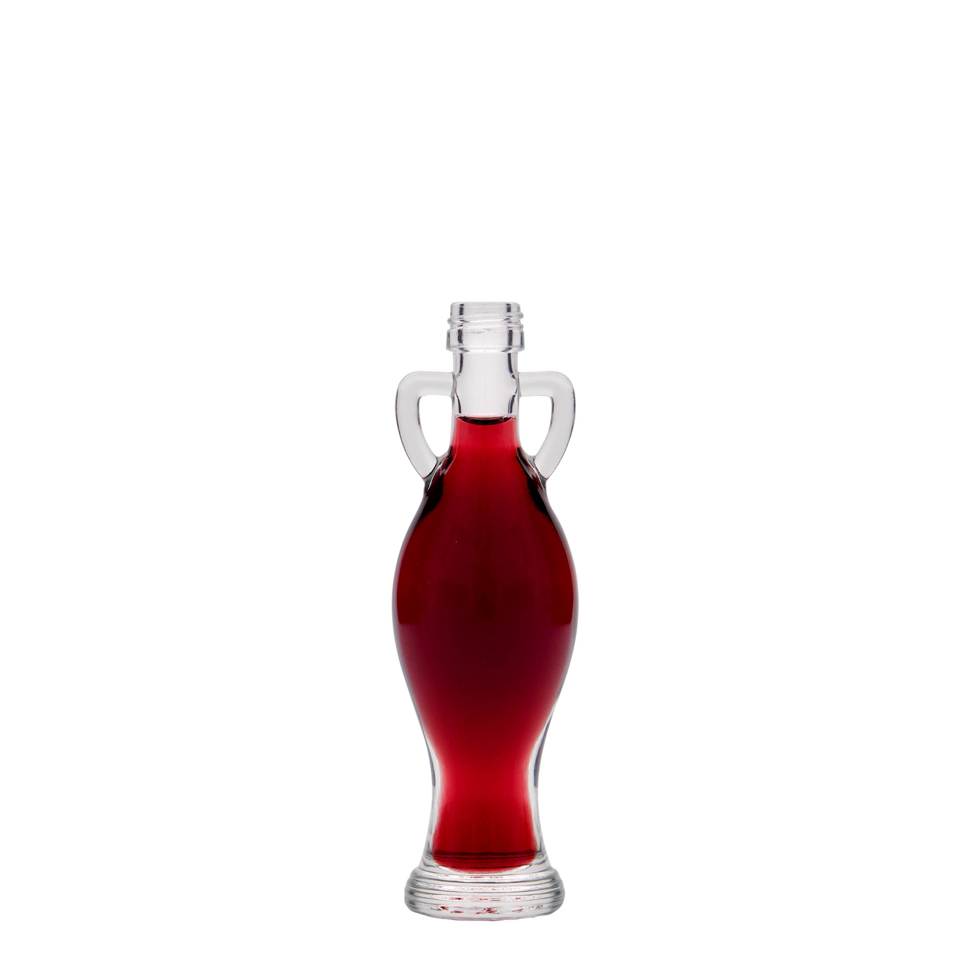 Glazen fles 'Amphore', 40 ml, monding: PP 18 Glazen fles 'Amphore', 40 ml, monding: PP 18