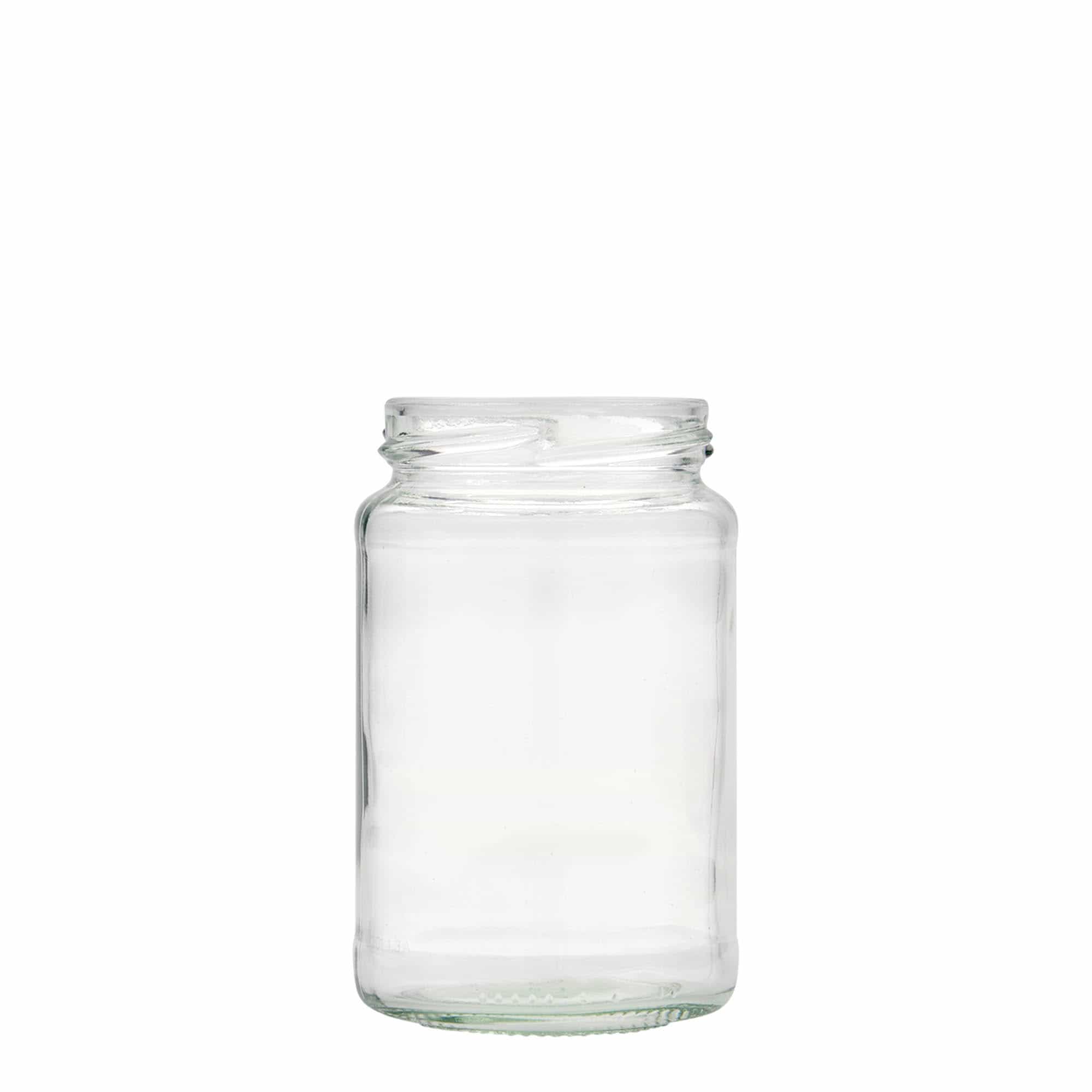 Hoge ronde pot, 225 ml, monding: twist-off (TO 58) Hoge ronde pot, 225 ml, monding: twist-off (TO 58)