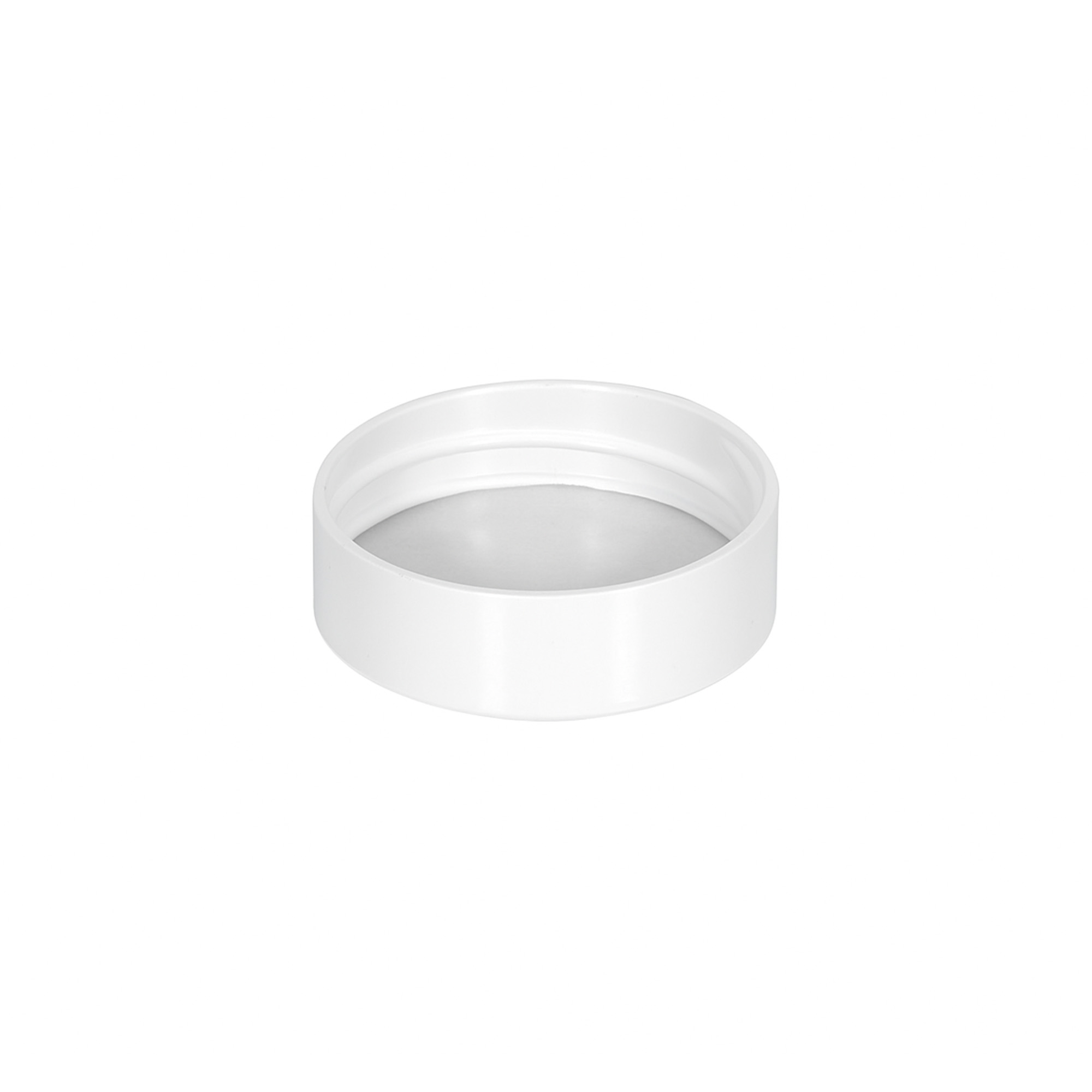 Schroefdop voor 30 ml 'Brown Line', PP, wit