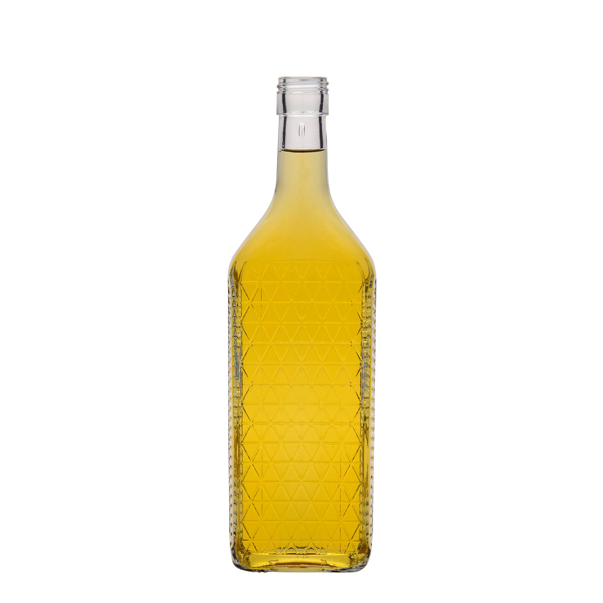 Bouteille en verre 700 ml « Caruso », rectangulaire, bouchage: PP 31,5