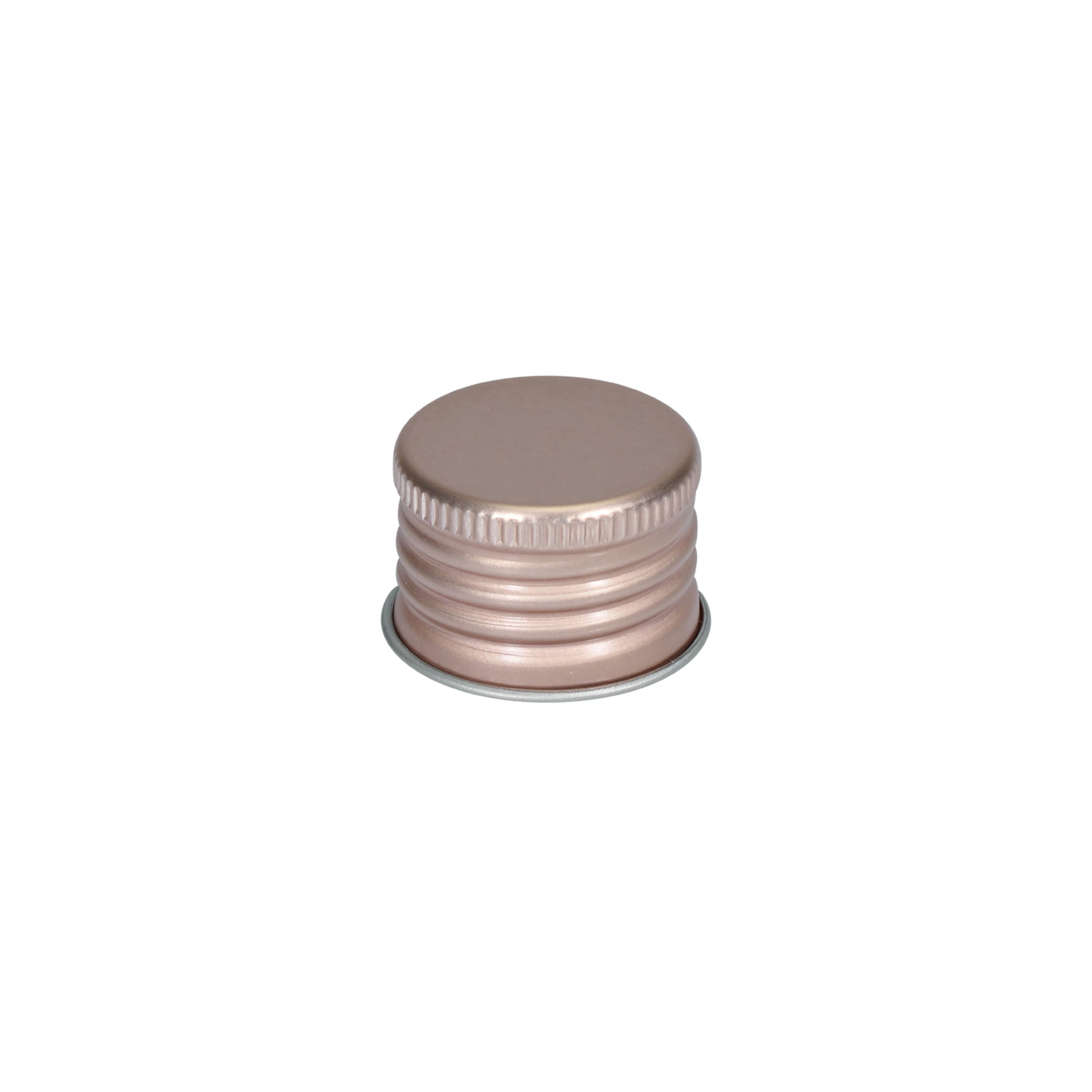 Schroefsluiting, metaal, roze, voor monding: 24/410 Schroefsluiting, metaal, roze, voor monding: 24/410