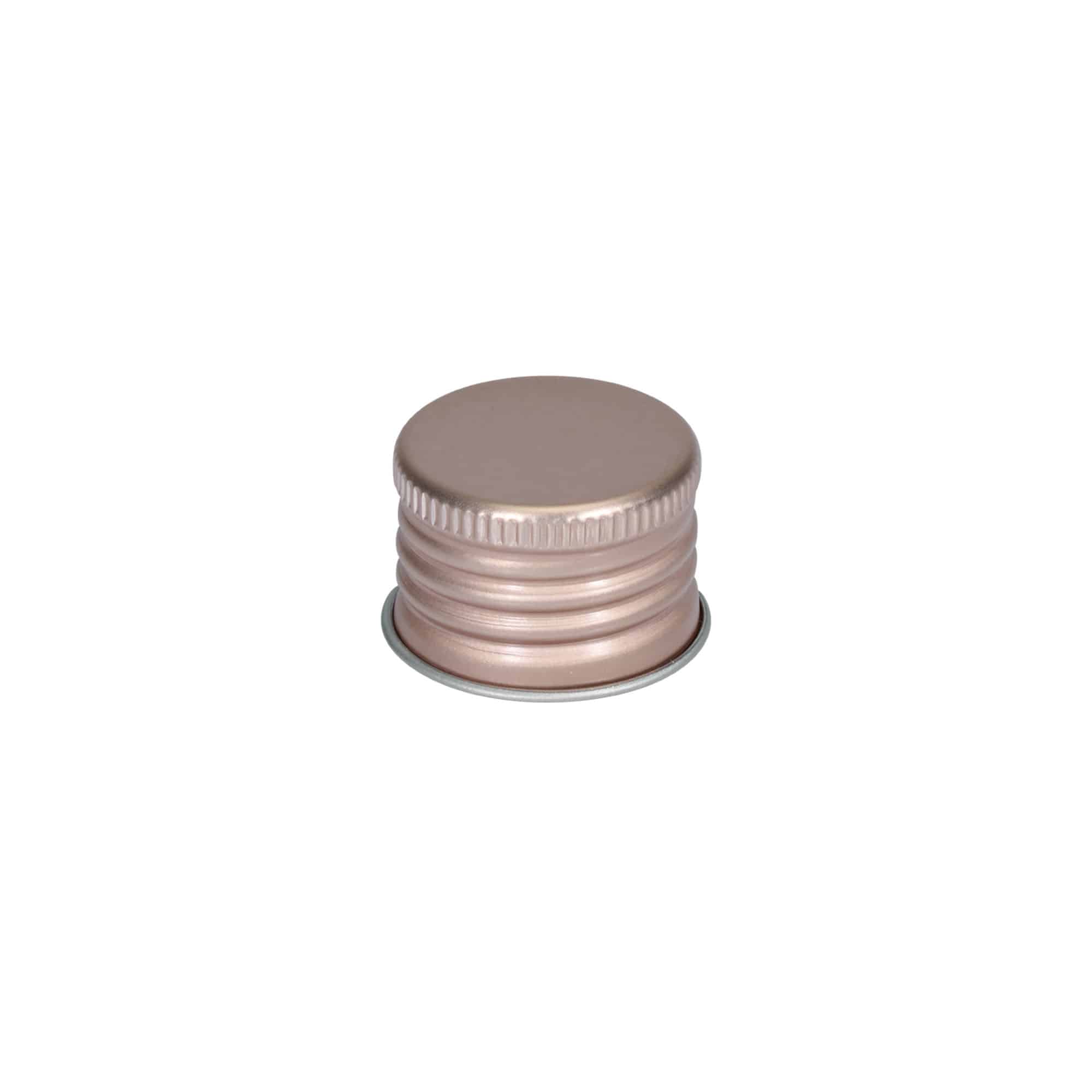 Bougage à vis, métallique, roze, pour bouchage: 24/410