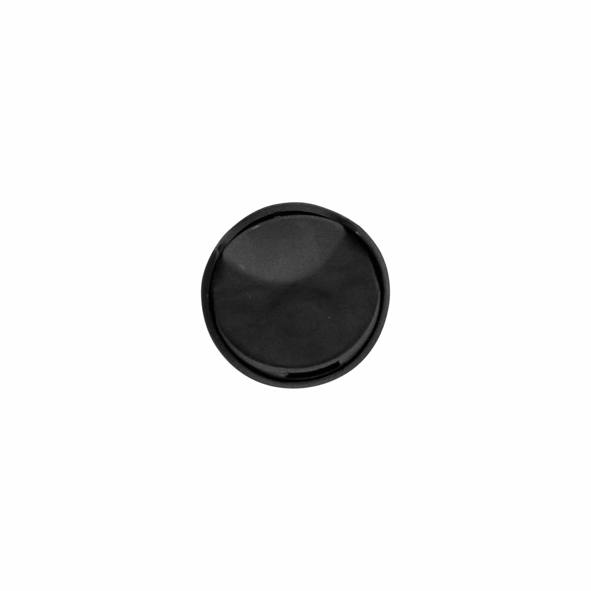 Schroefsluiting Disc Top, PP-kunststof, zwart, voor monding: 24/410