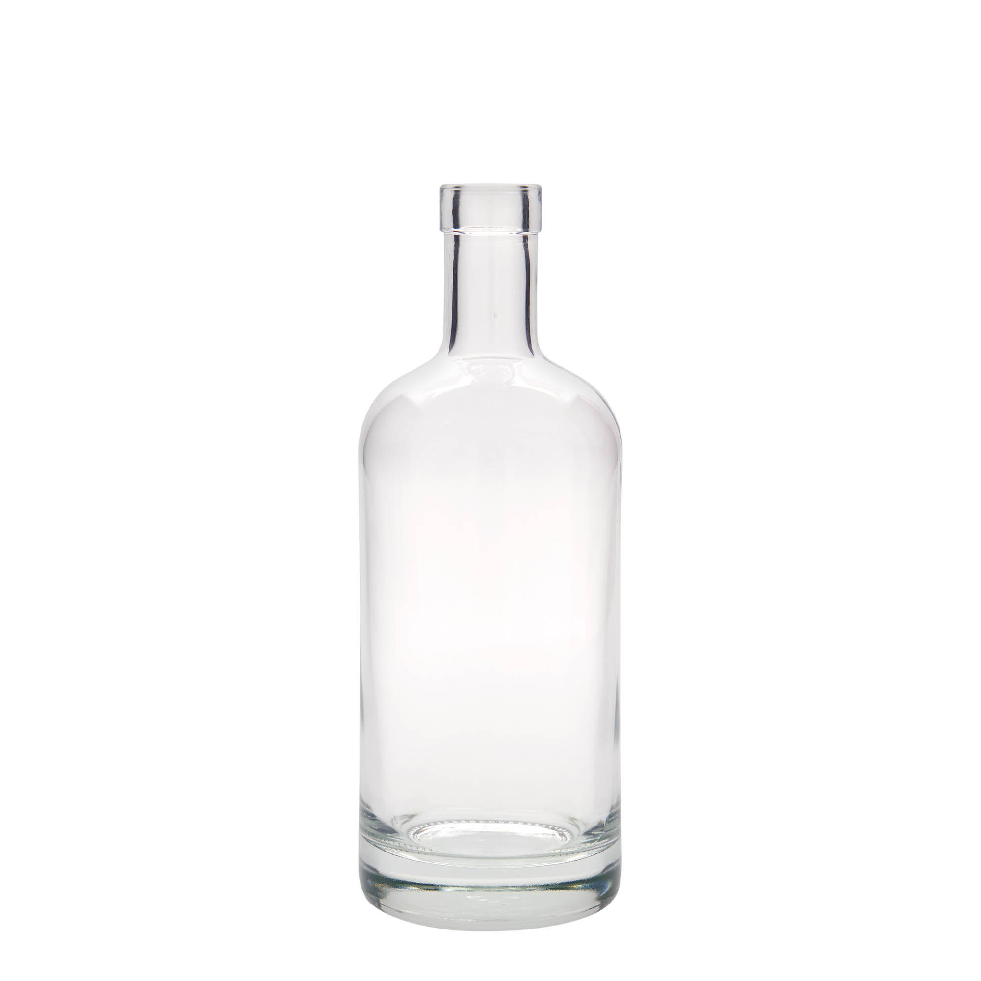 Glazen fles 'Linea Uno', 500 ml, monding: kurk Glazen fles 'Linea Uno', 500 ml, monding: kurk