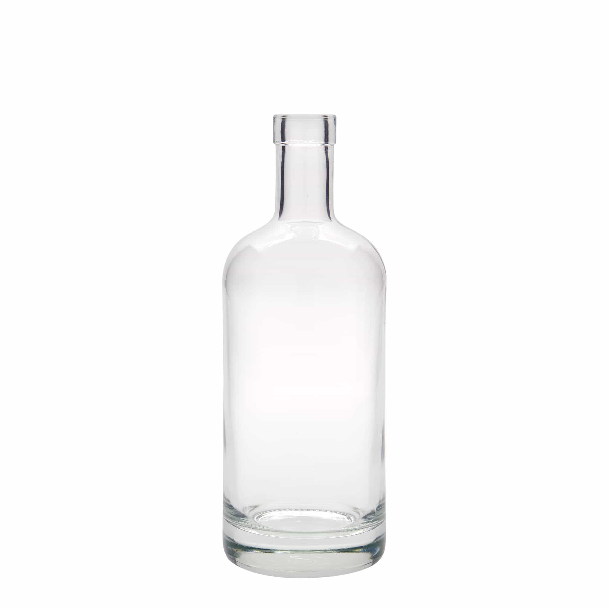 Glazen fles 'Linea Uno', 500 ml, monding: kurk