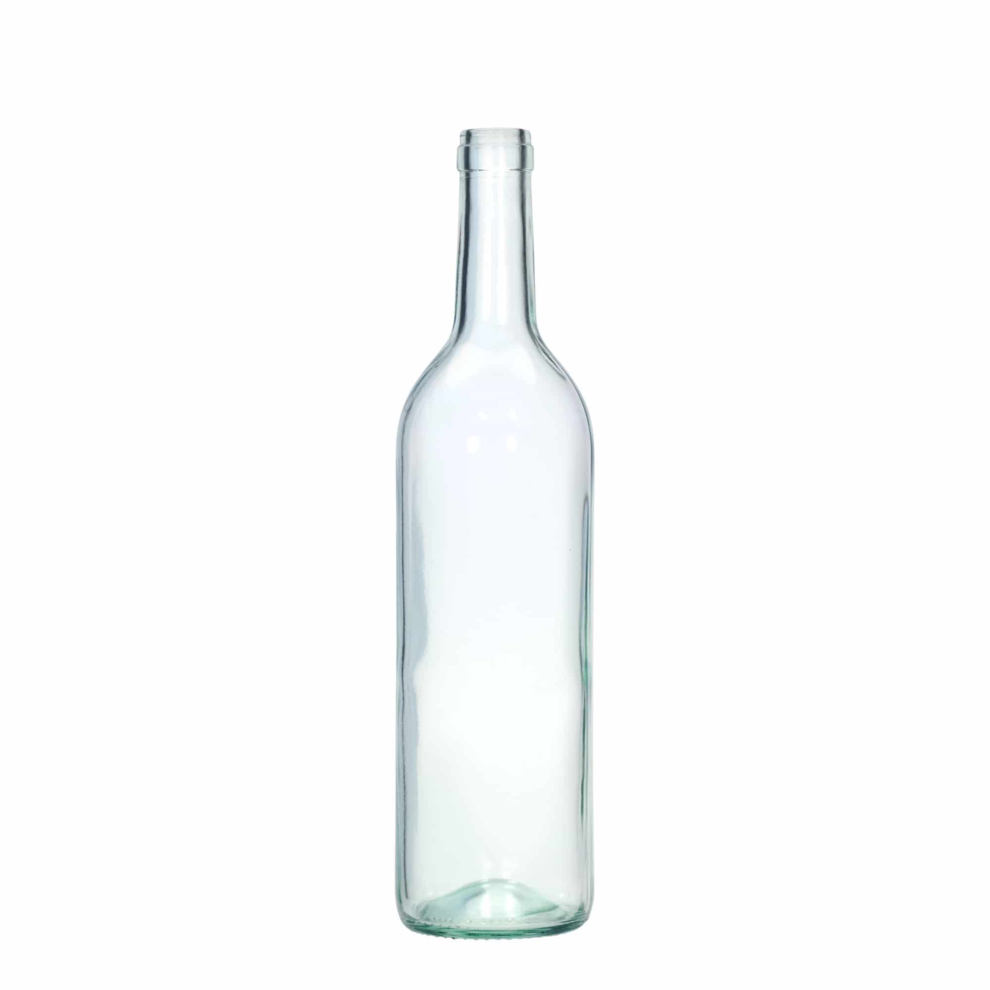 Bouteille en verre de 750 ml « Bordeaux Tradition », bouche : liège