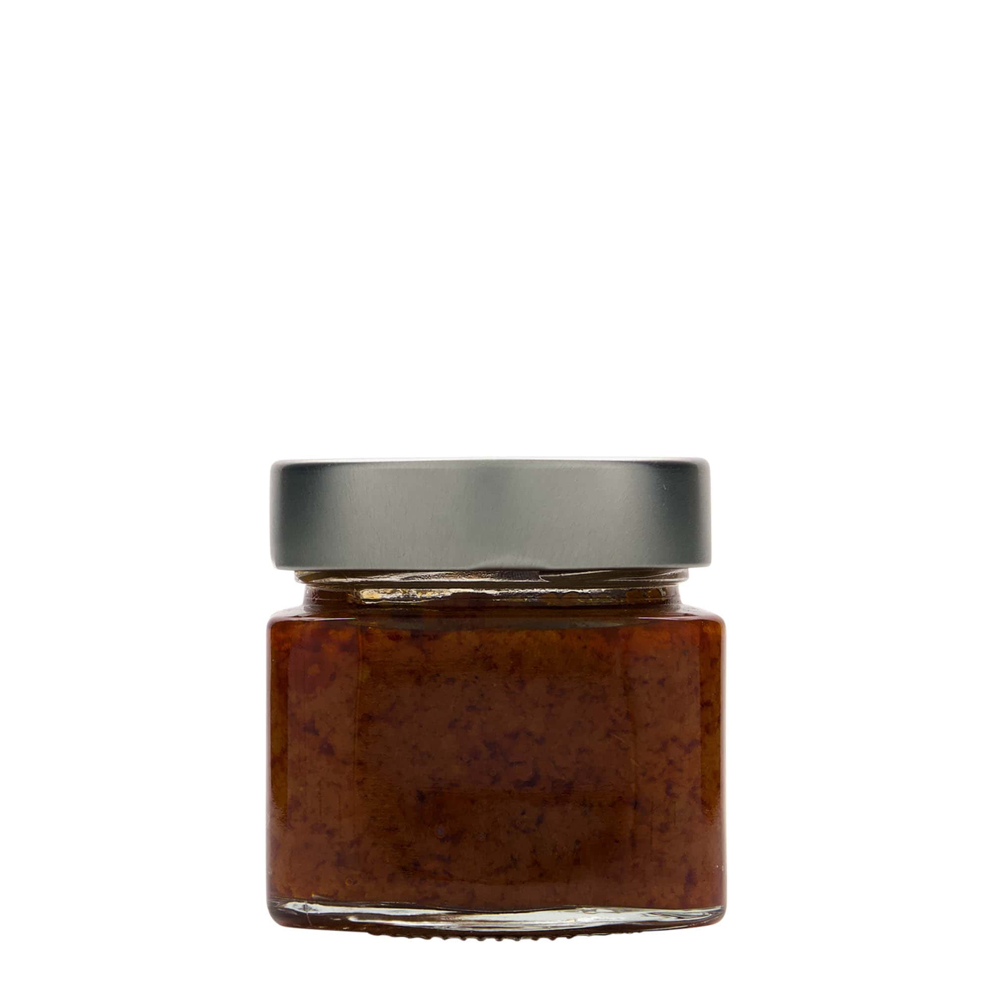 Bocal carré 212 ml 'Kimba', bouchage: Extra-Deep-Twist-Off (EDTO 70)