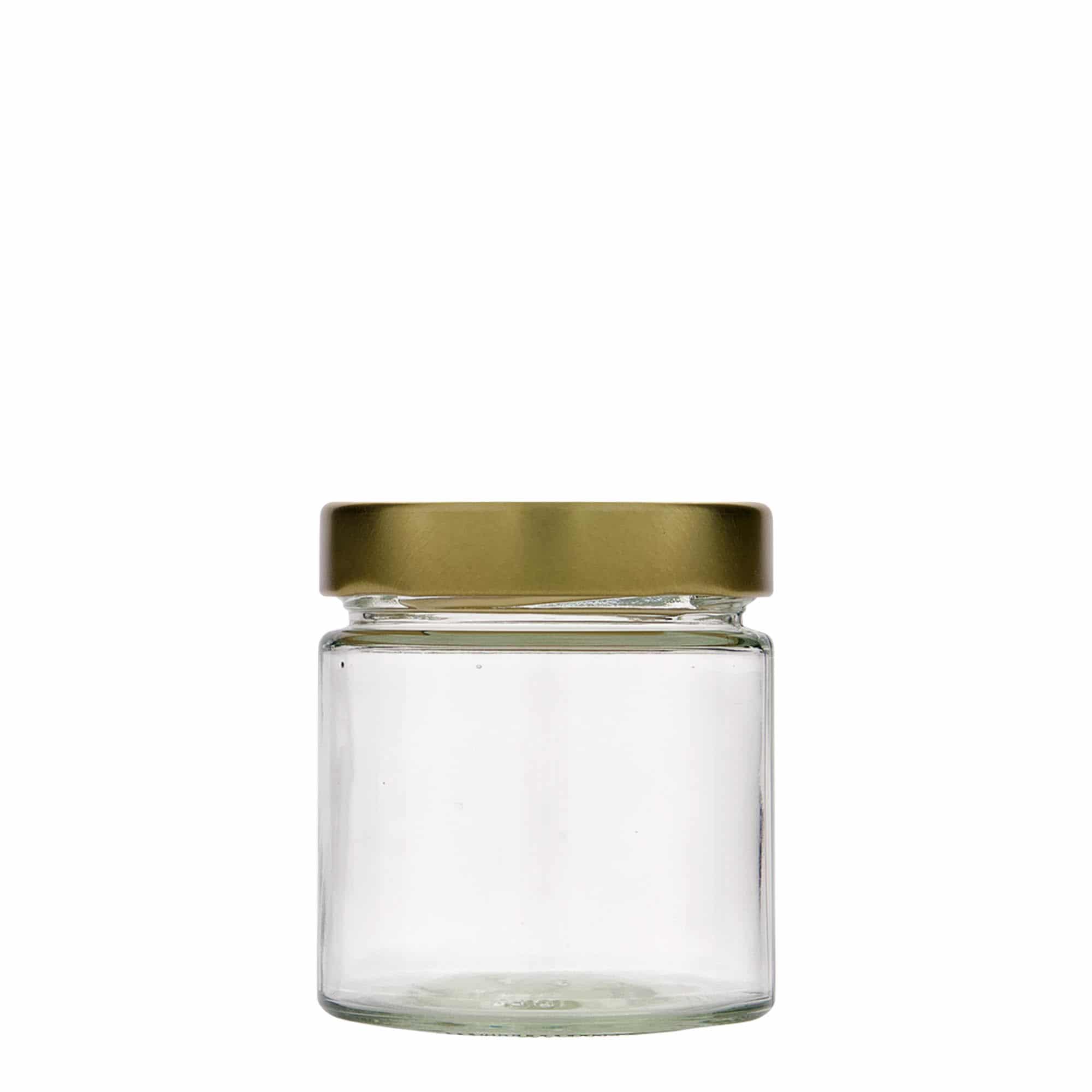 Ronde pot 'Aurora', 212 ml, monding: deep-twist-off (DTO 66)