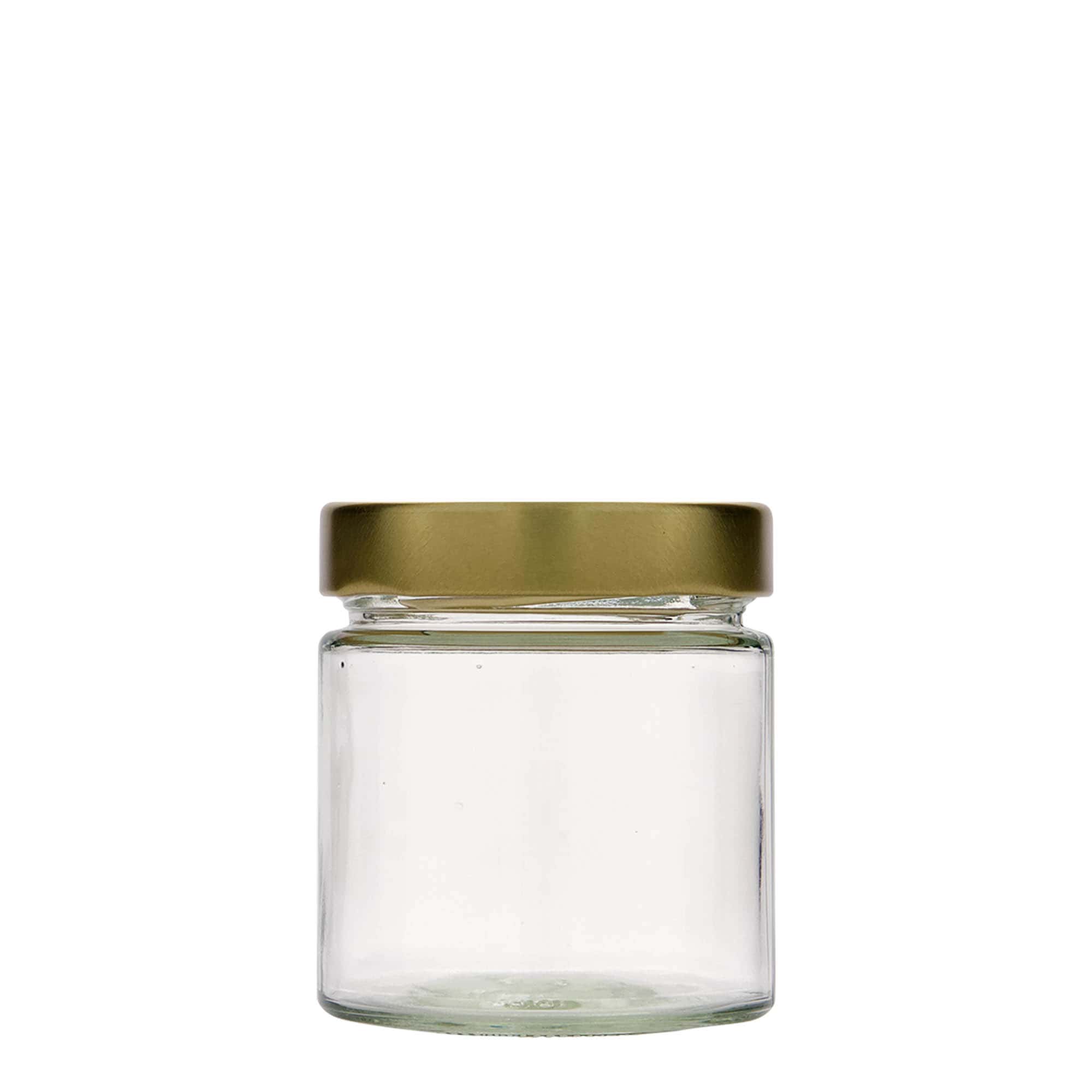 Ronde pot 'Aurora', 212 ml, monding: deep-twist-off (DTO 66)