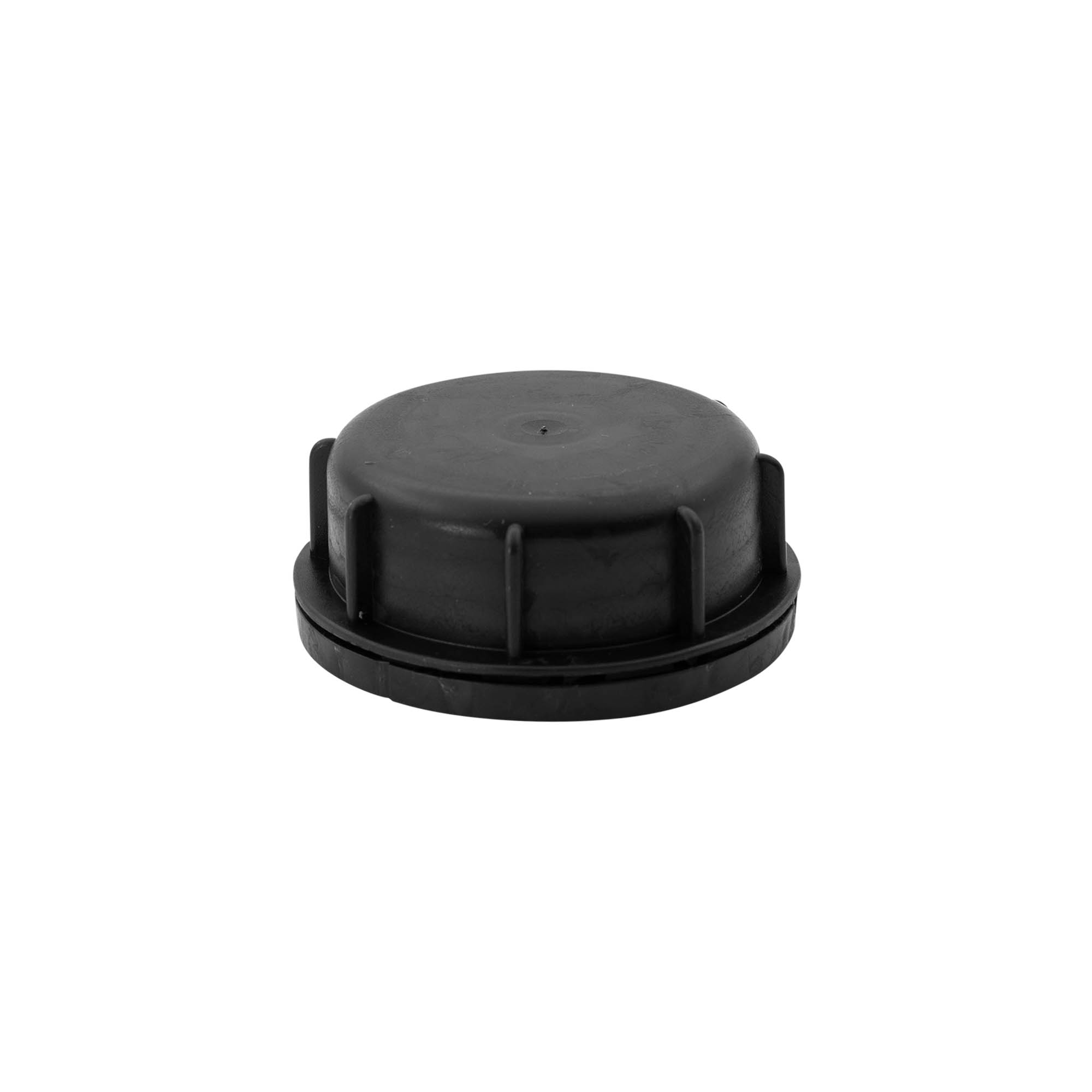 Bougage à vis, plastique PP, noir, pour bouchage: ND60 Bougage à vis, plastique PP, noir, pour bouchage: ND60