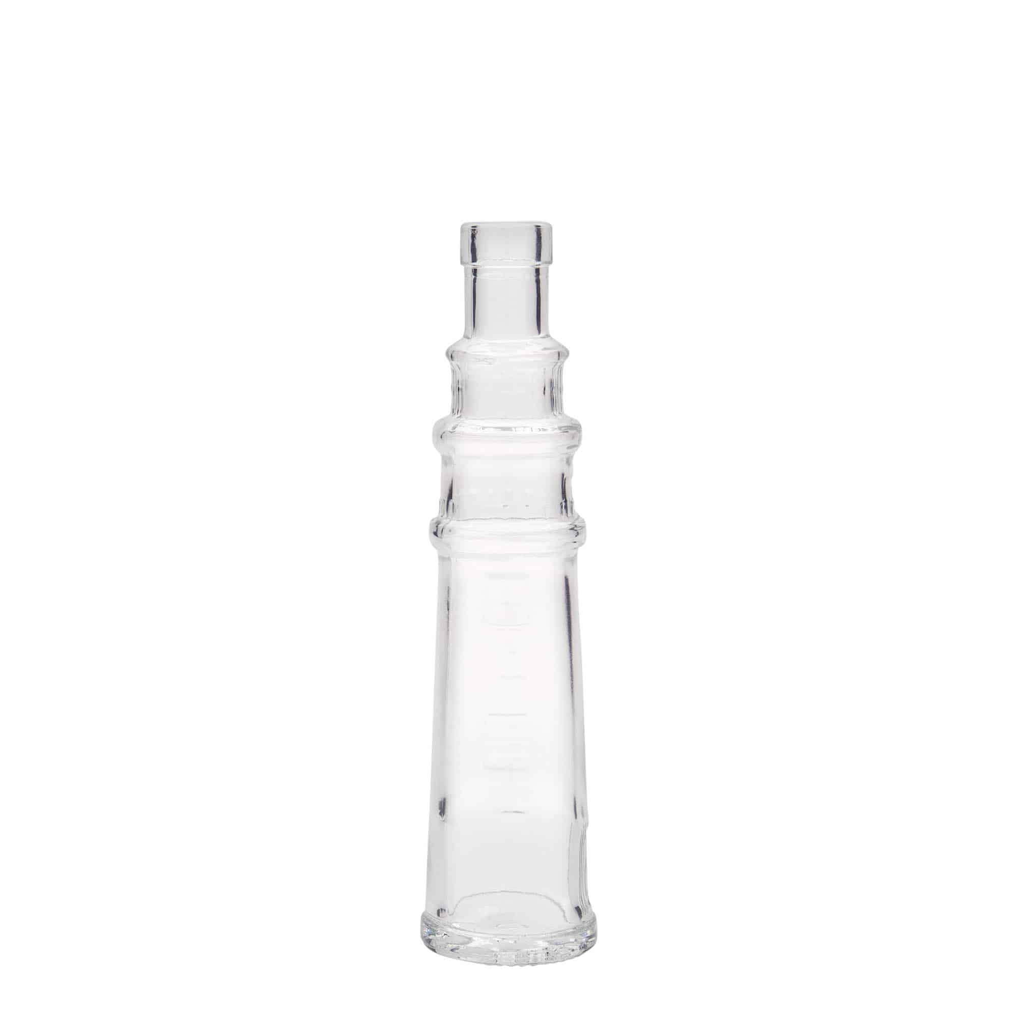 Bouteille en verre 100 ml « Phare », bouchage: bouchon