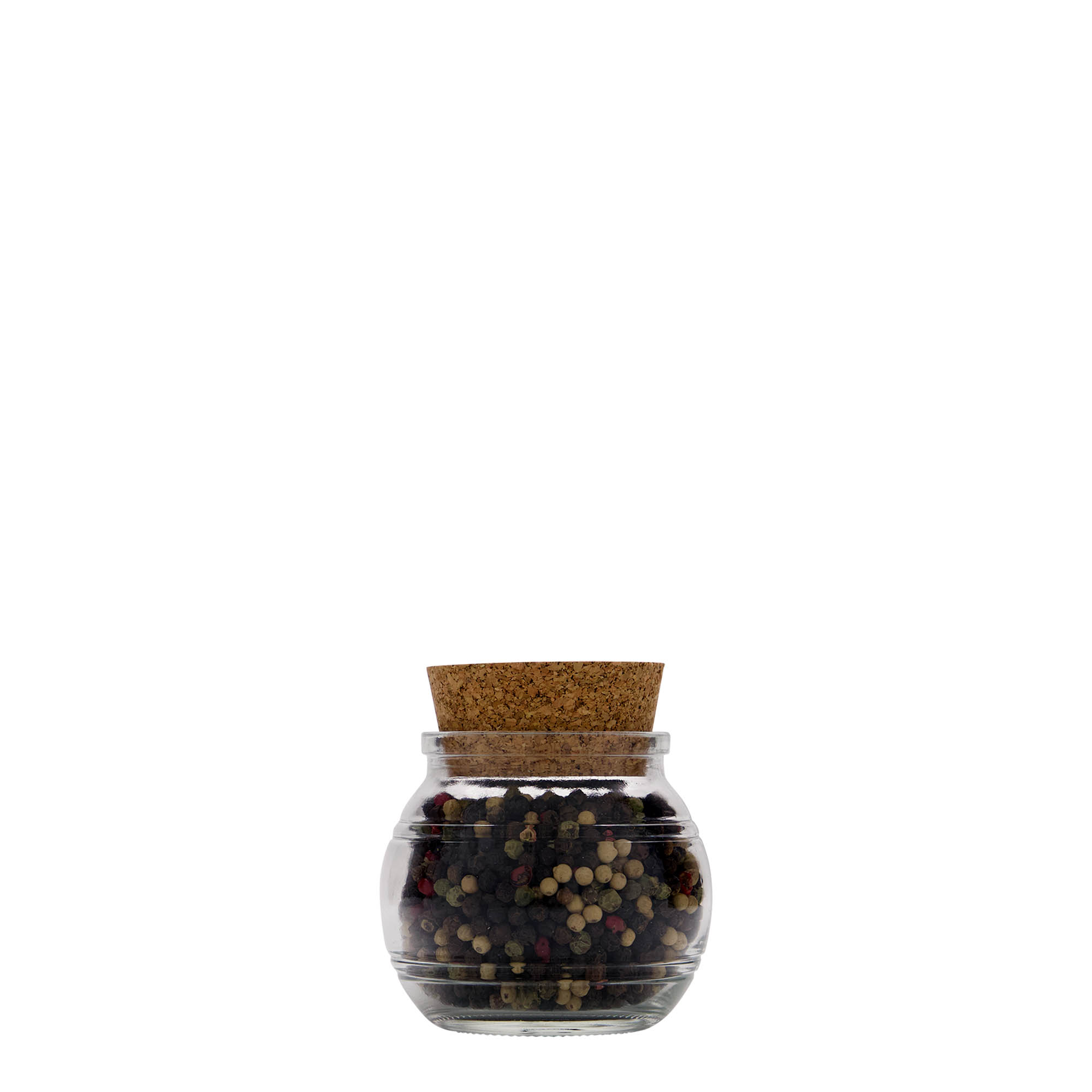 Bocal avec bouchon liège 210 ml 'Jule', bouchage: bouchon Bocal avec bouchon liège 210 ml 'Jule', bouchage: bouchon