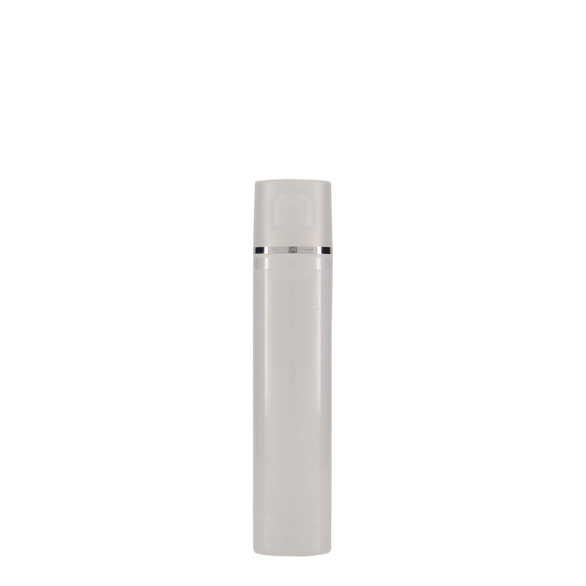 Flacon airless 100 ml 'Mezzo', plastique PP, nature Flacon airless 100 ml 'Mezzo', plastique PP, nature