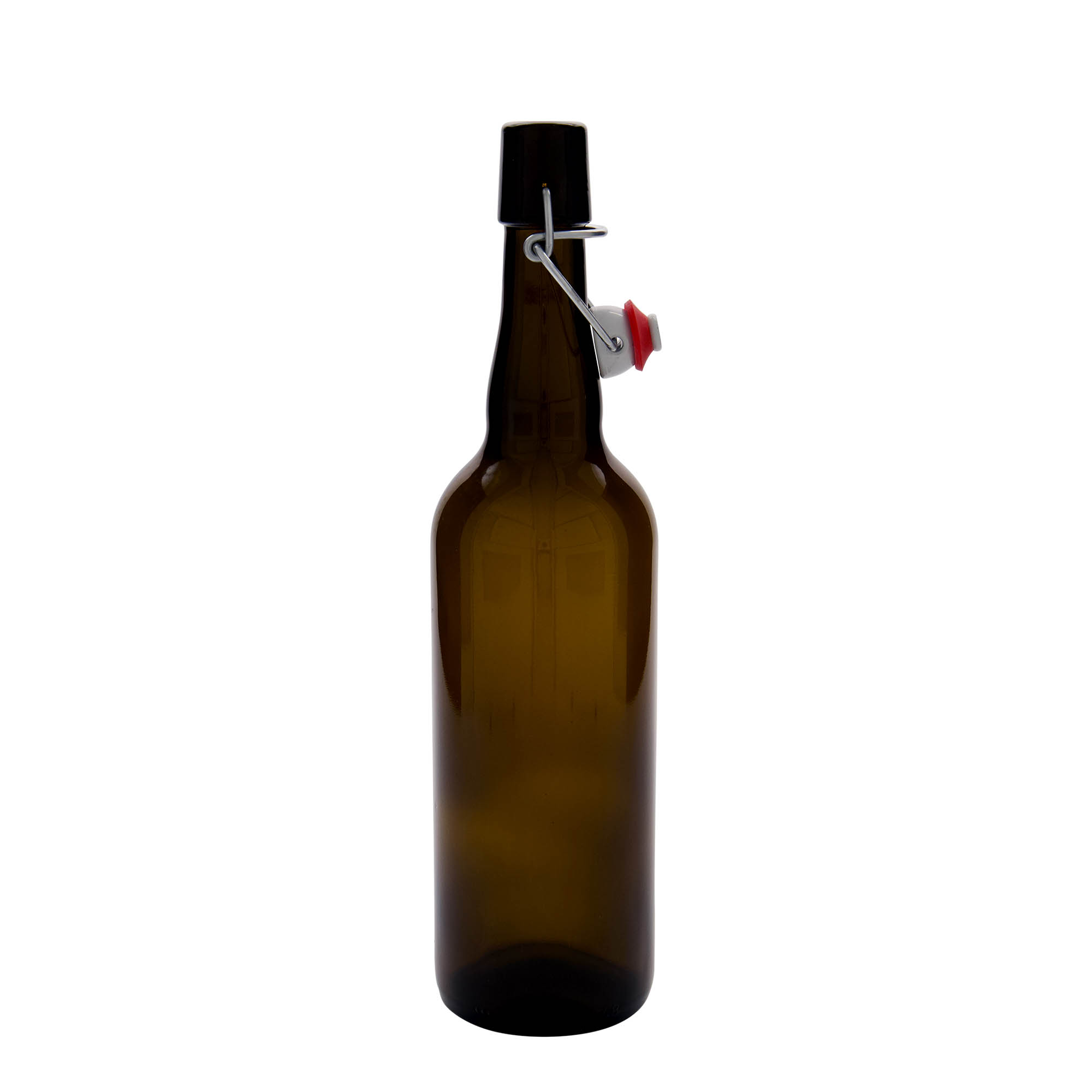 Bouteille de bière Belgique 750 ml, verre, brun, bouchage: bouchon mécanique Bouteille de bière Belgique 750 ml, verre, brun, bouchage: bouchon mécanique