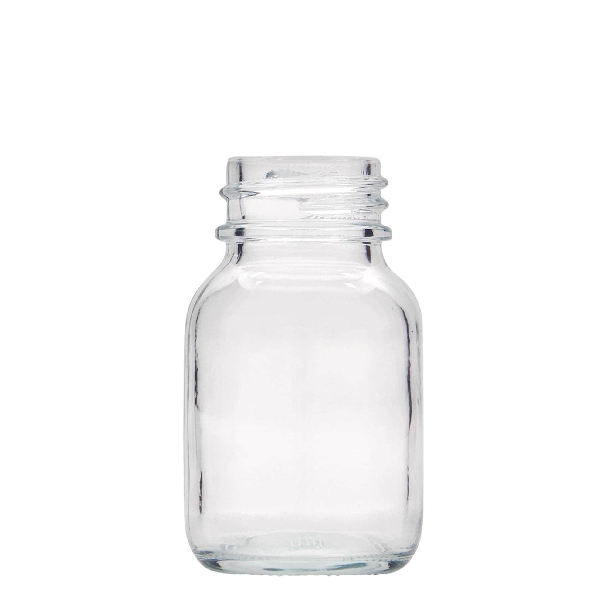 Bocal à col large 50 ml, bouchage: DIN 32