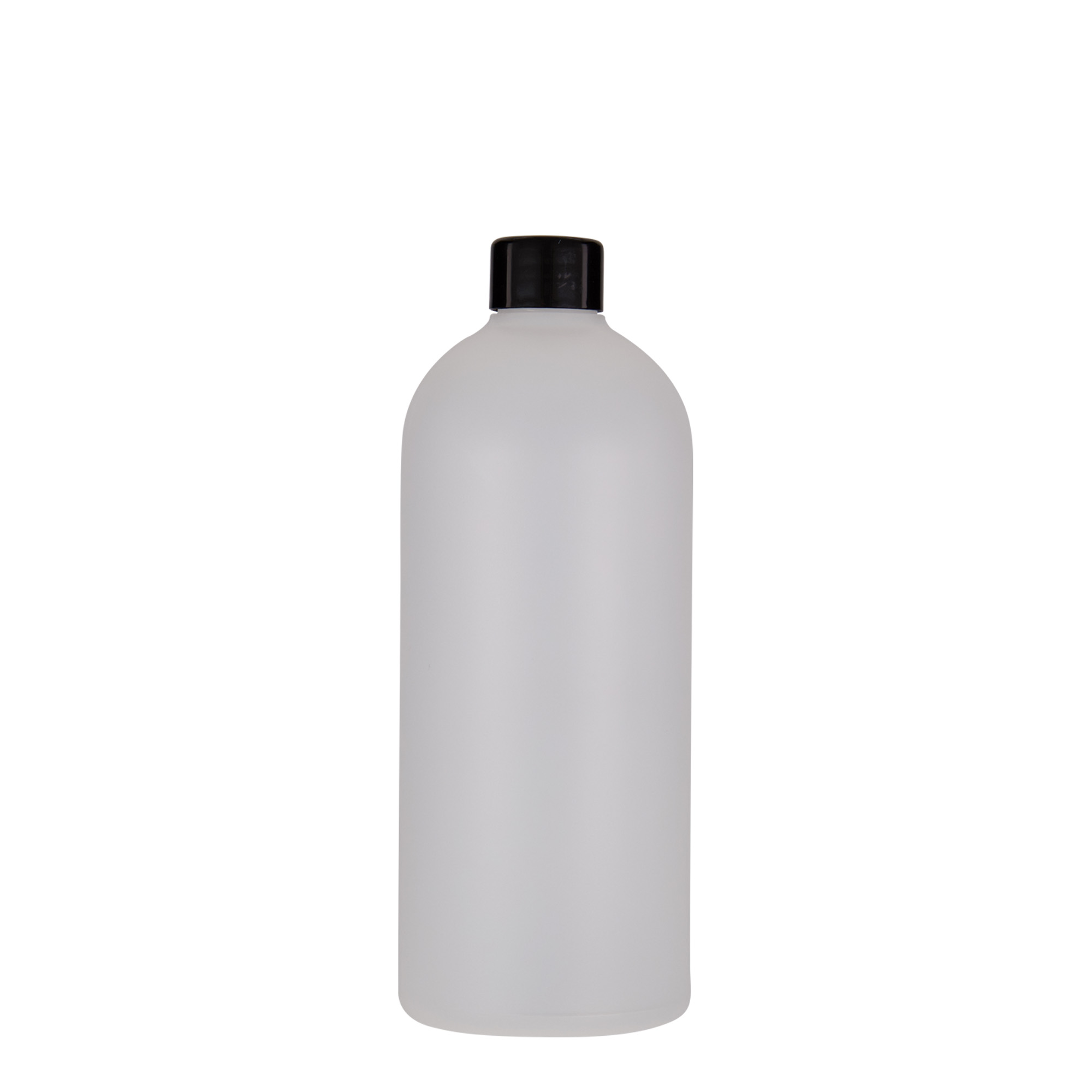 Plastic fles 'Tuffy', 500 ml, HDPE, naturel, monding: 24/410 Plastic fles 'Tuffy', 500 ml, HDPE, naturel, monding: 24/410