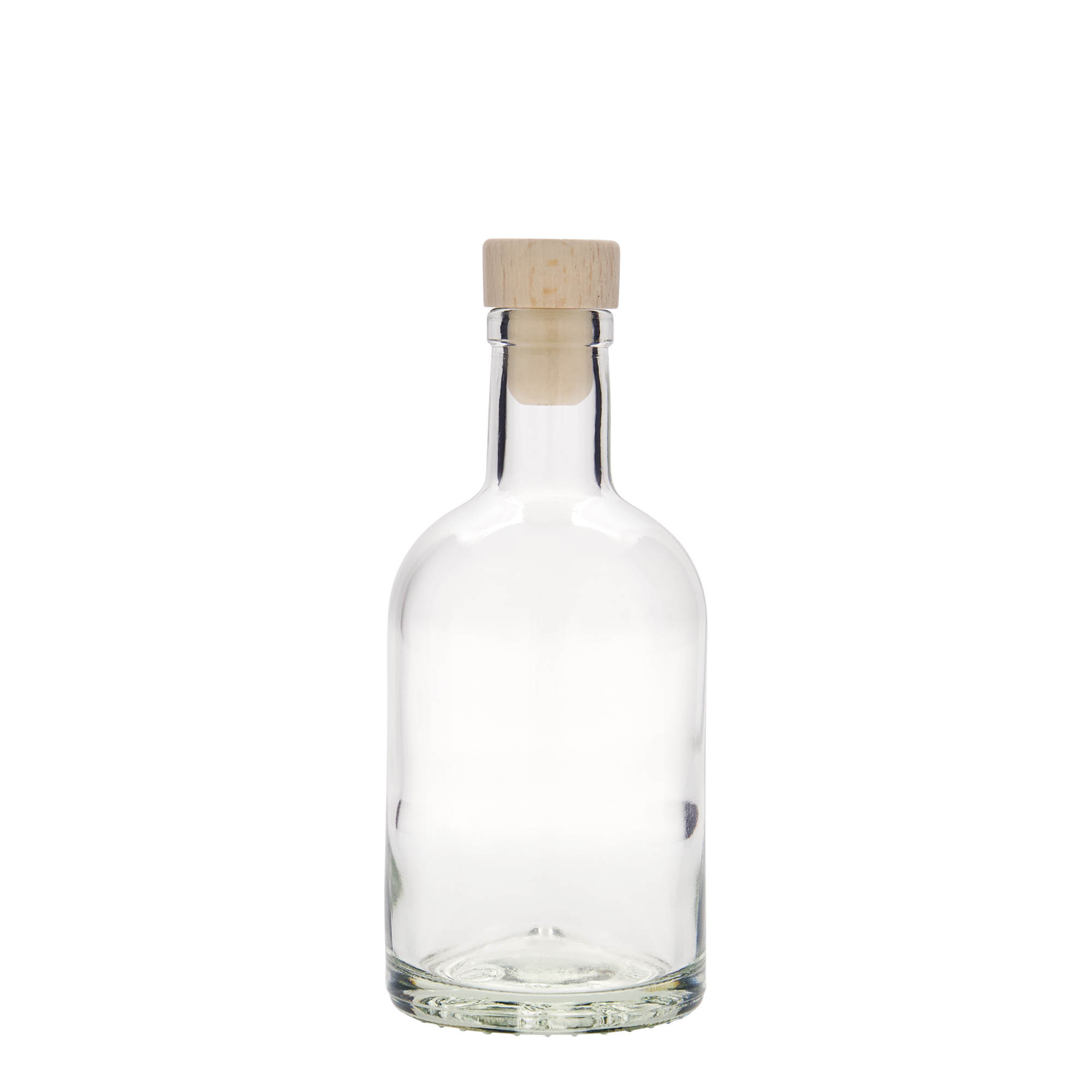 Bouteille en verre 250 ml 'First Class', bouchage: bouchon
