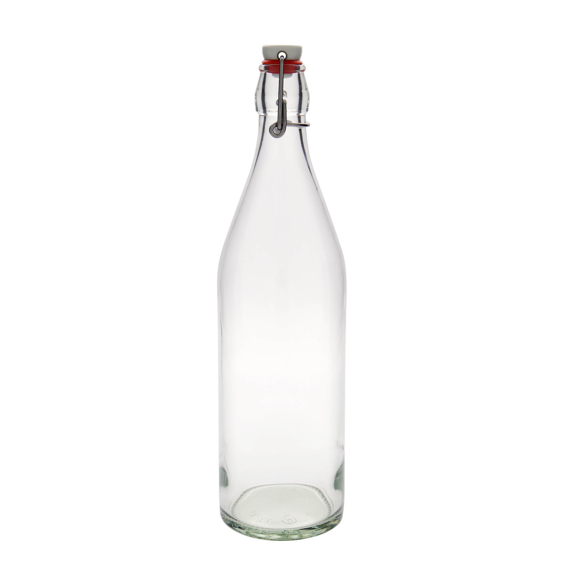 Glazen fles 'Giara', 1000 ml, monding: beugelsluiting