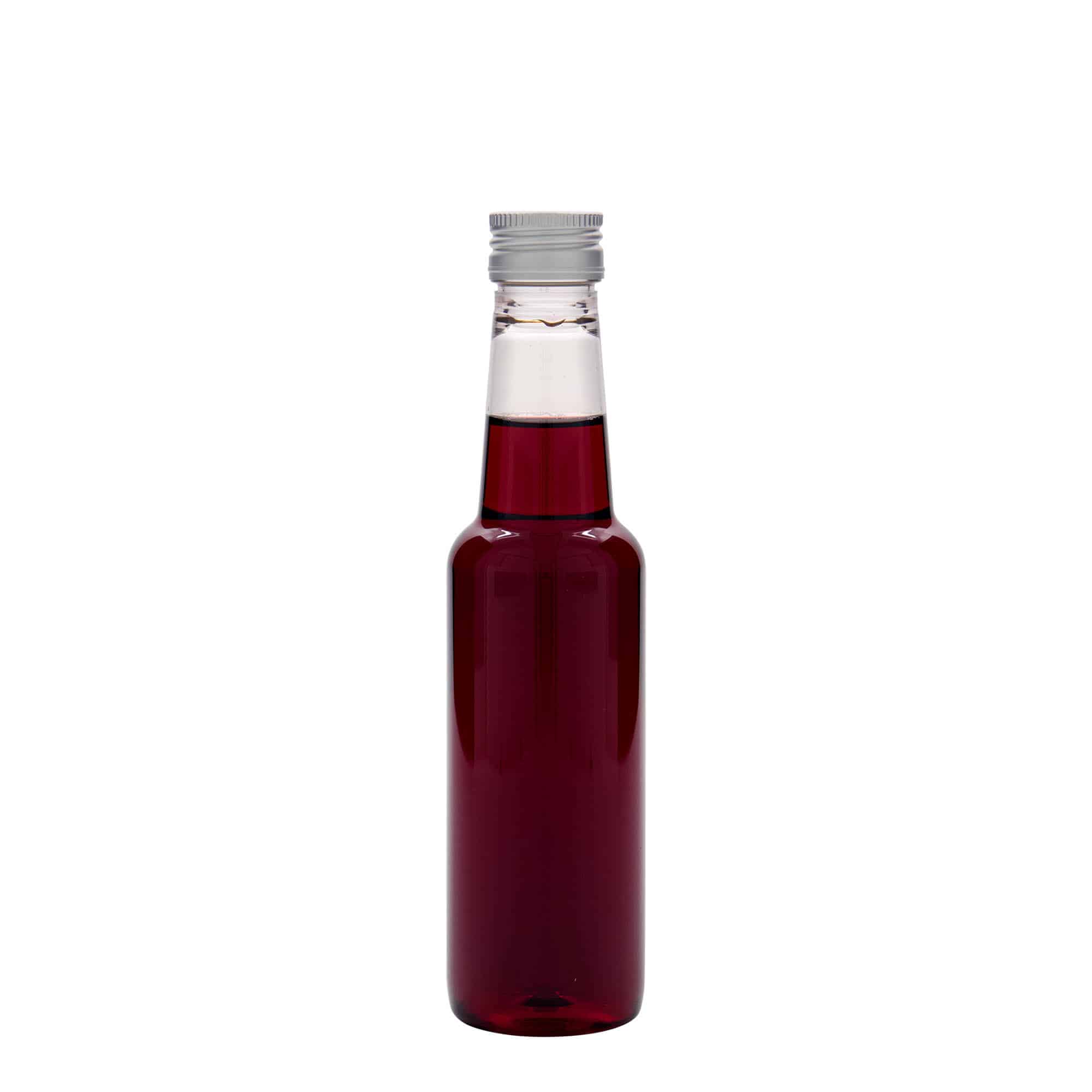 Bouteille en PET 250 ml « Vin », plastique, bouchage: PP 28