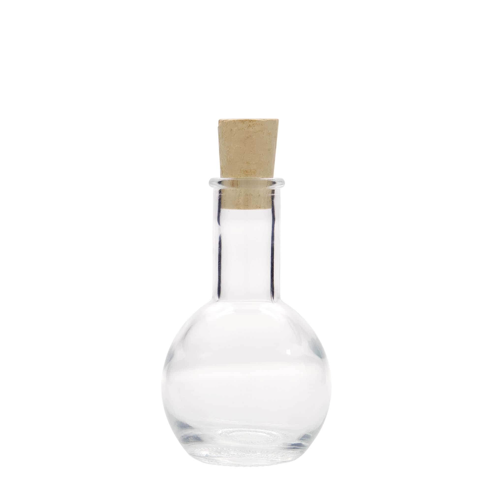 Bouteille en verre 100 ml « Tulipano », bouchage: bouchon