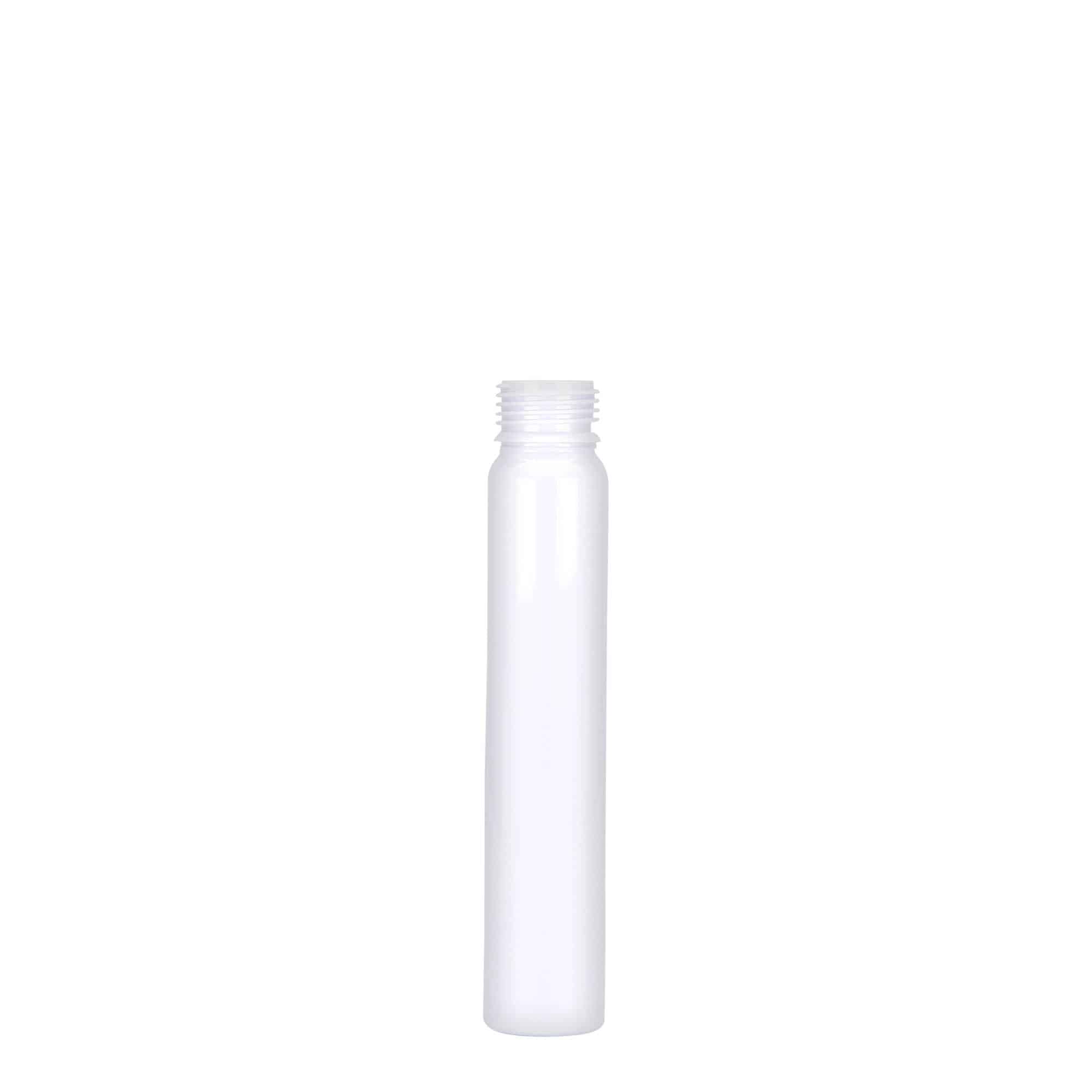 Petbuisje, 25 ml, kunststof, wit, monding: schroefsluiting Petbuisje, 25 ml, kunststof, wit, monding: schroefsluiting