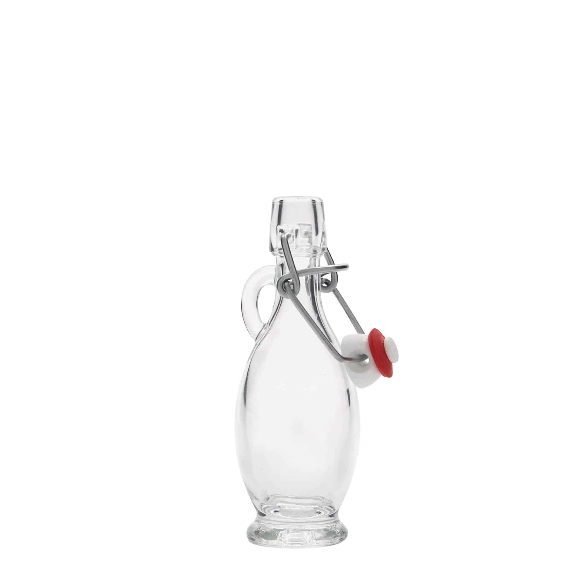 Glazen fles 'Egizia', 40 ml, monding: beugelsluiting Glazen fles 'Egizia', 40 ml, monding: beugelsluiting