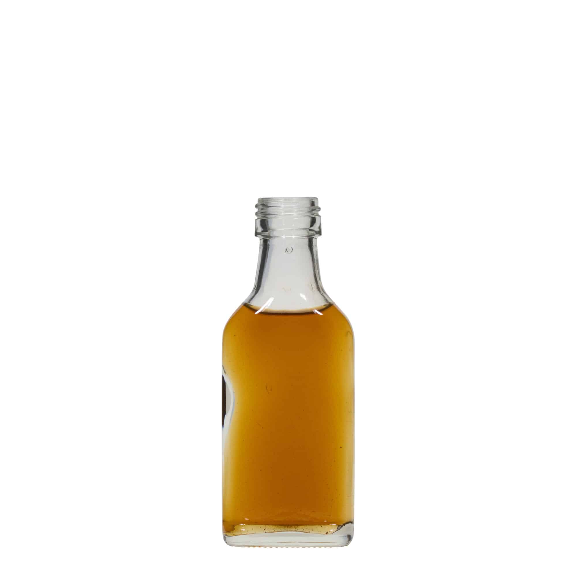 Zakflacon, 40 ml, rechthoekig, monding: PP 22
