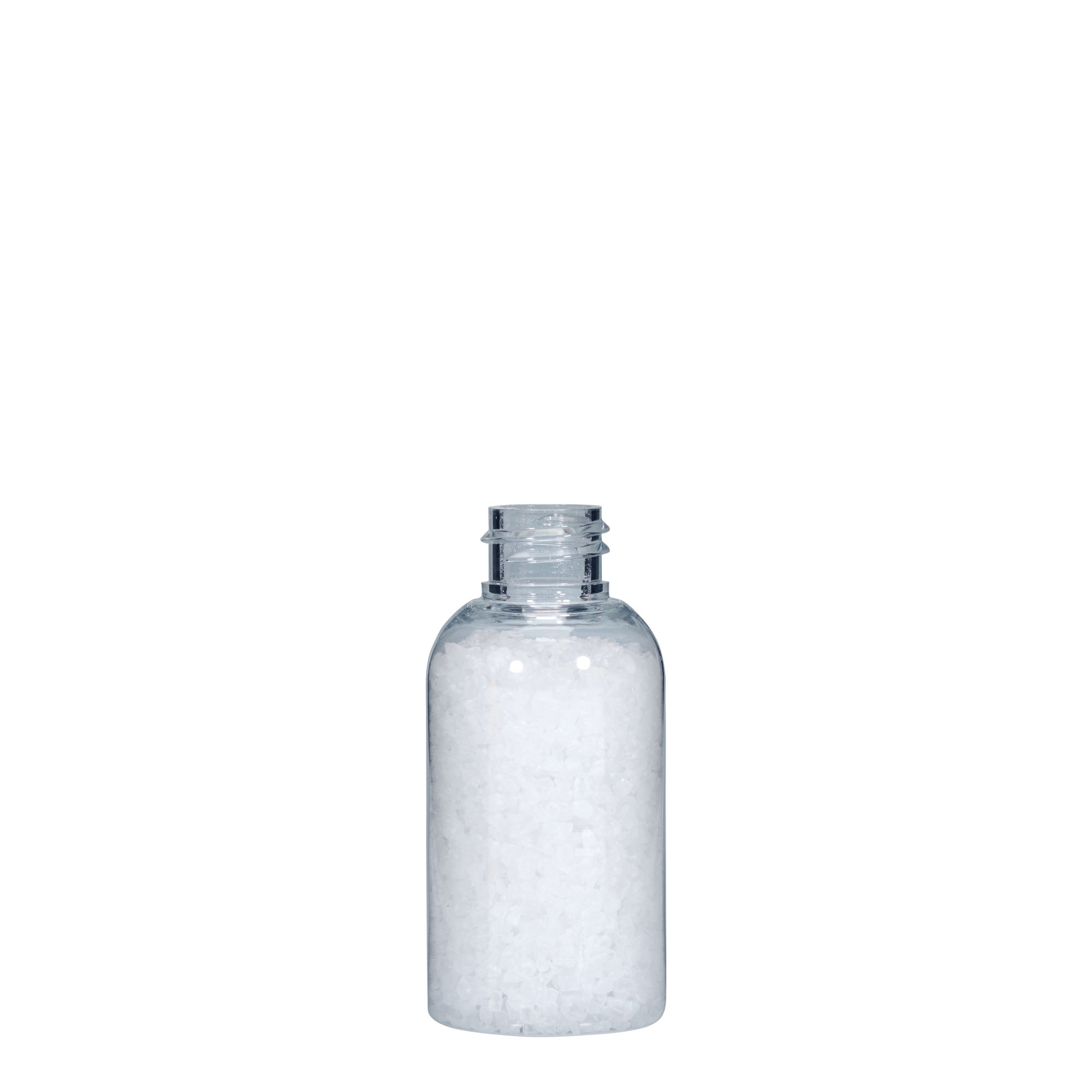 Bouteille en PET 50 ml 'Boston', plastique, bouchage: 20/410 Bouteille en PET 50 ml 'Boston', plastique, bouchage: 20/410