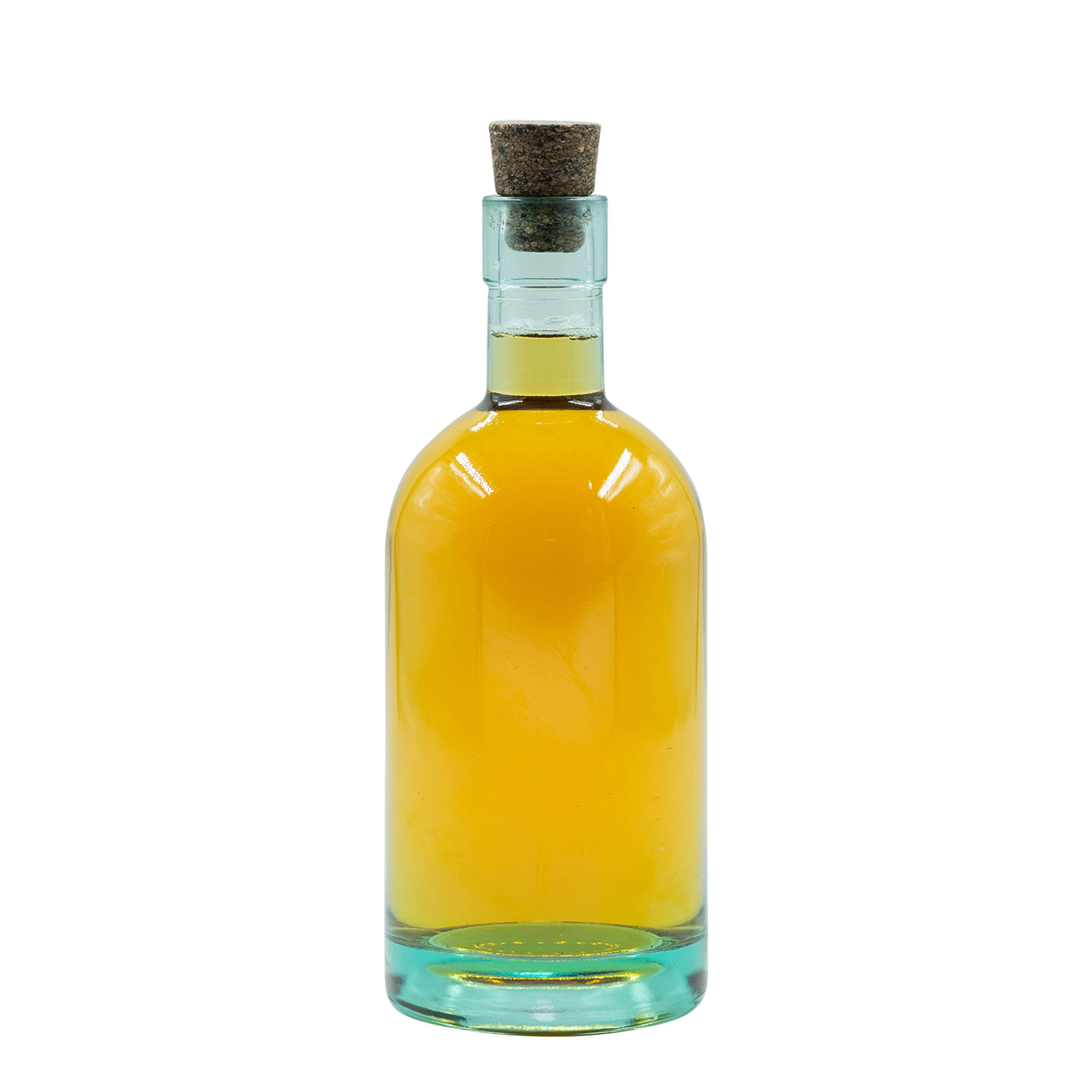 Bouteille en verre 700 ml 'Eco Dome', ouverture : liège