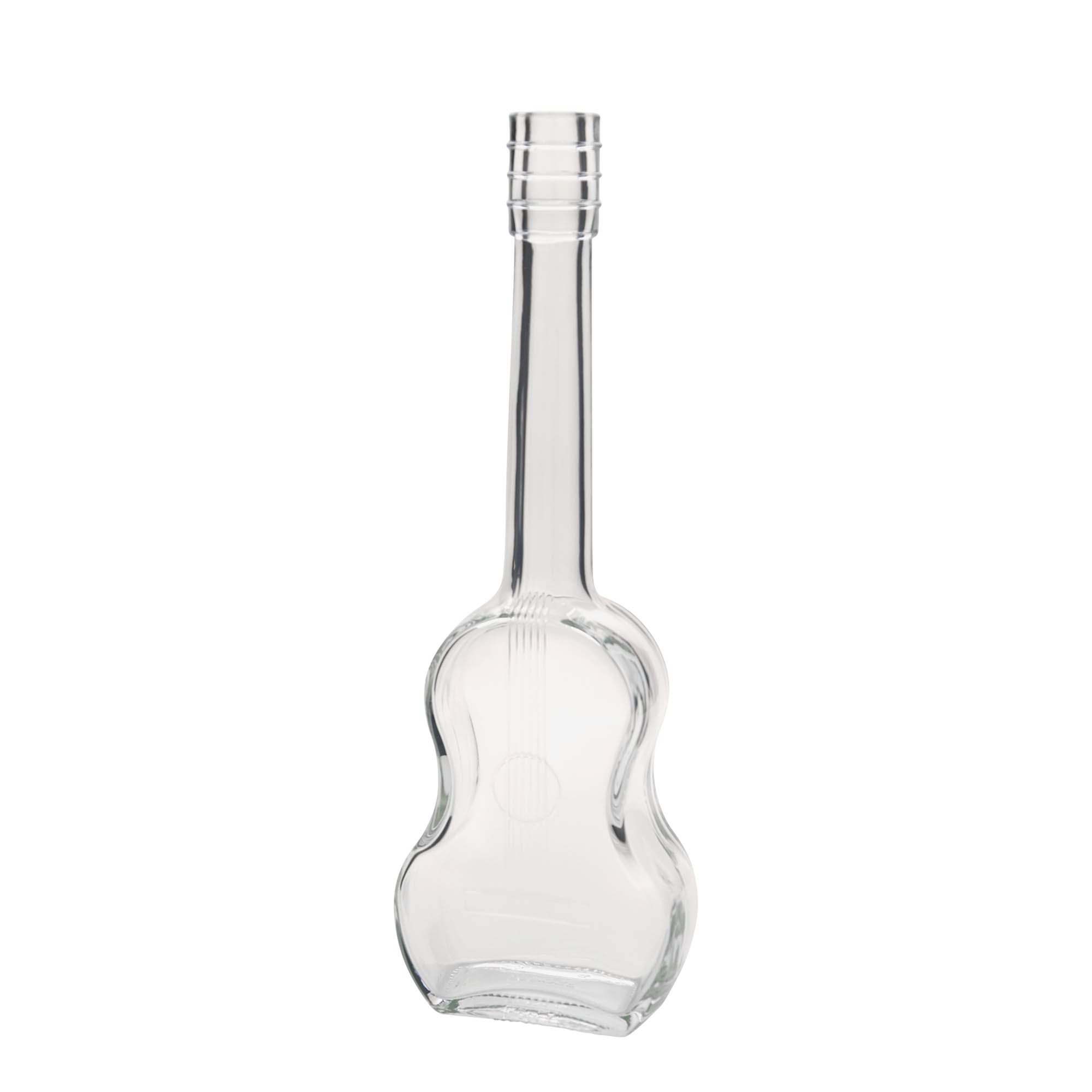 Bouteille en verre 500 ml 'Guitare', bouchage: bouchon Bouteille en verre 500 ml 'Guitare', bouchage: bouchon